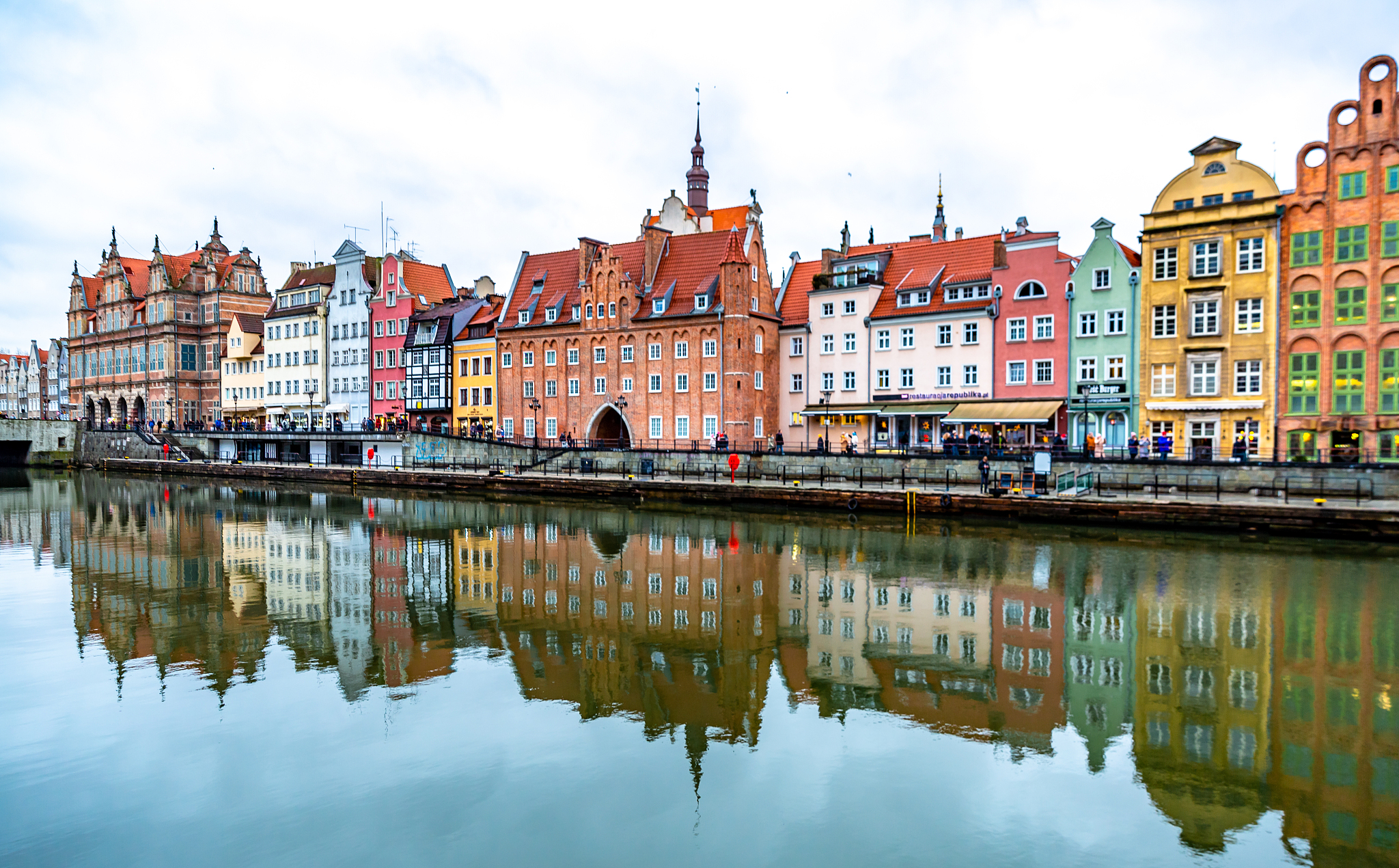 old town of gdansk, poland.