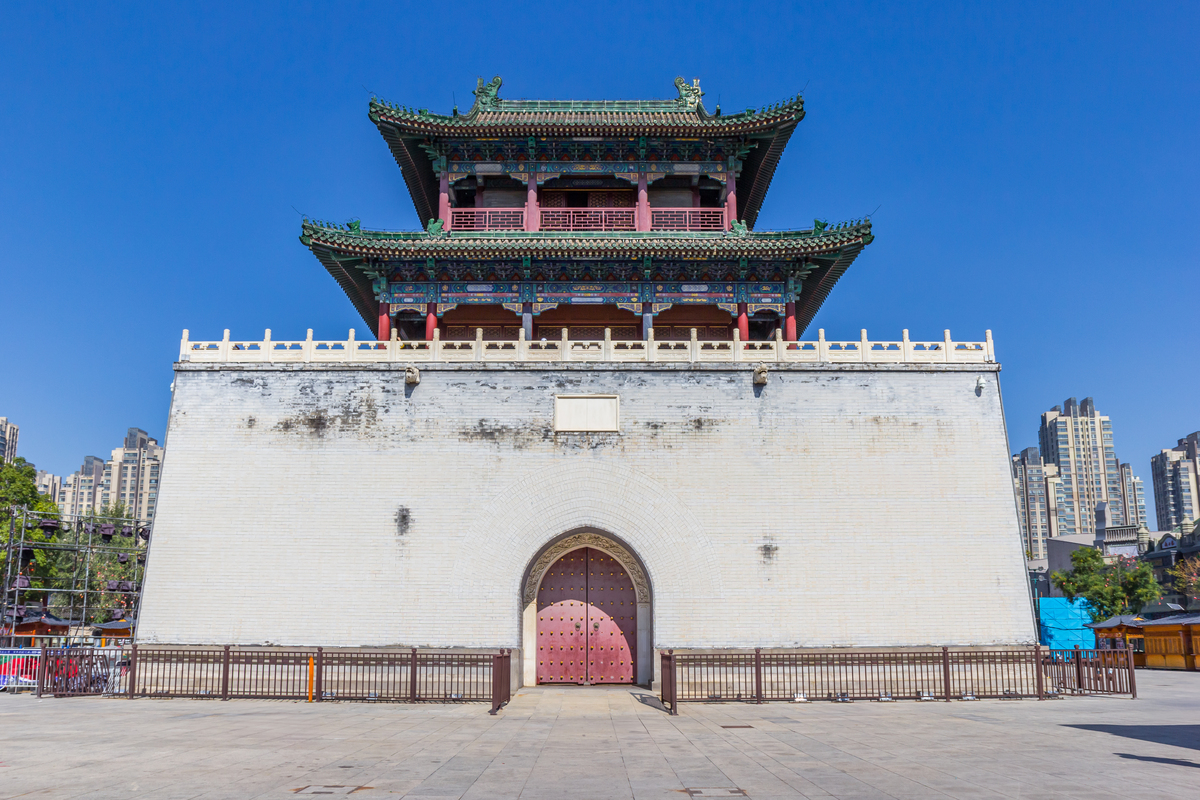 天津历史悠久的鼓楼