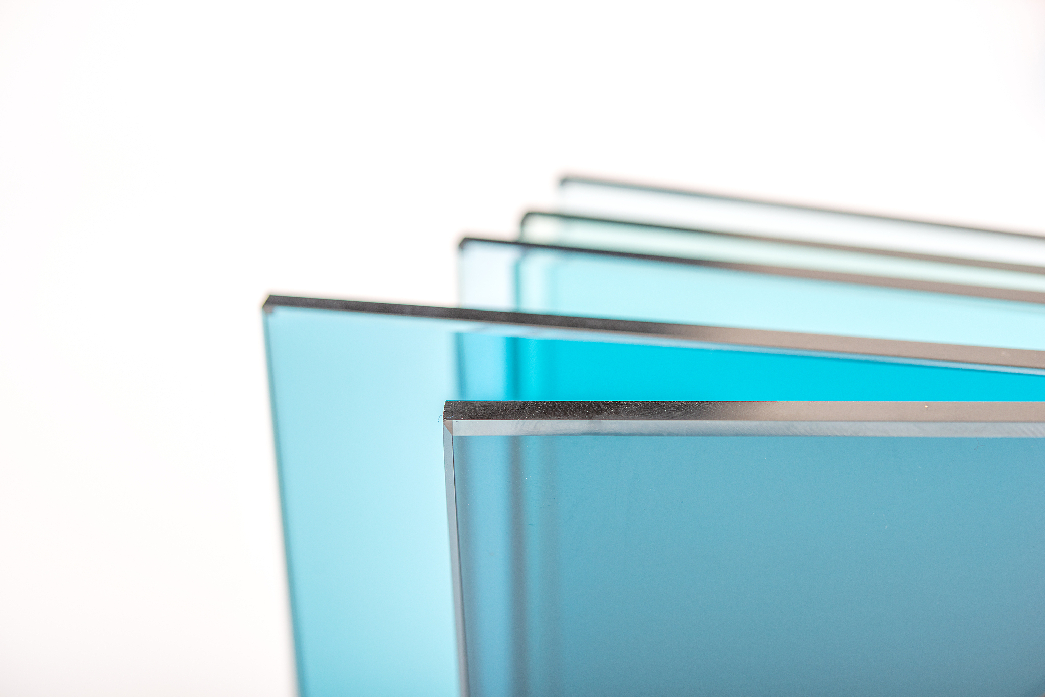 sheets of factory manufacturing tempered clear float glass panel