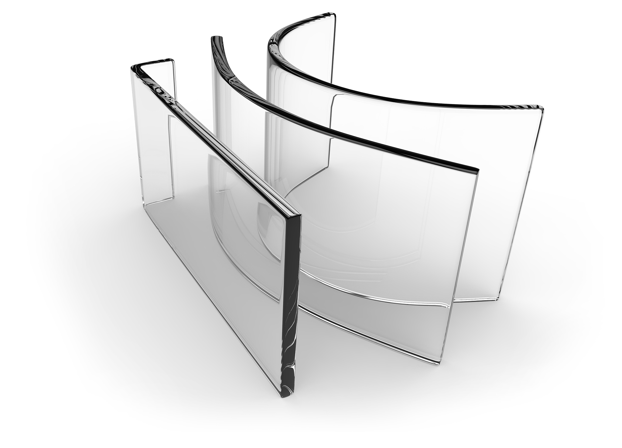 bent glass