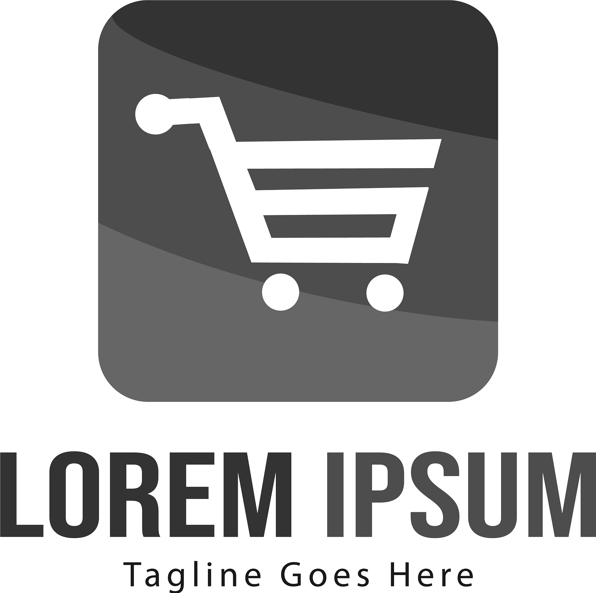 shopping logo template design shopping logo with