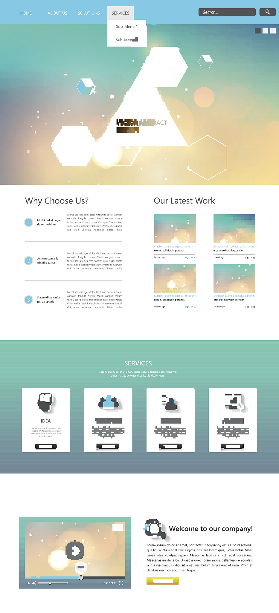 website template