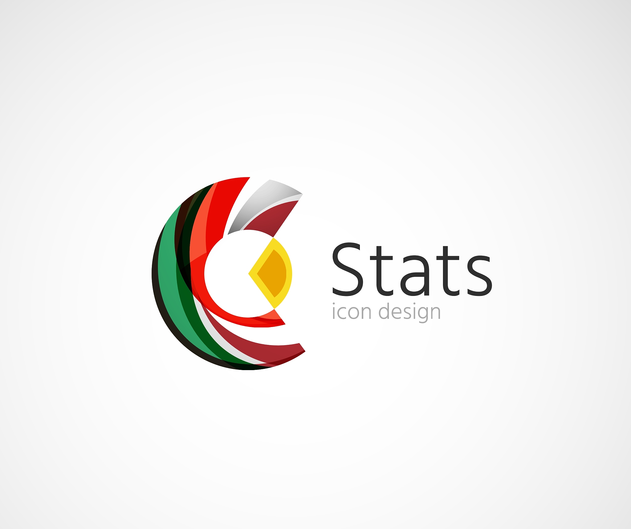 statistics company logo design