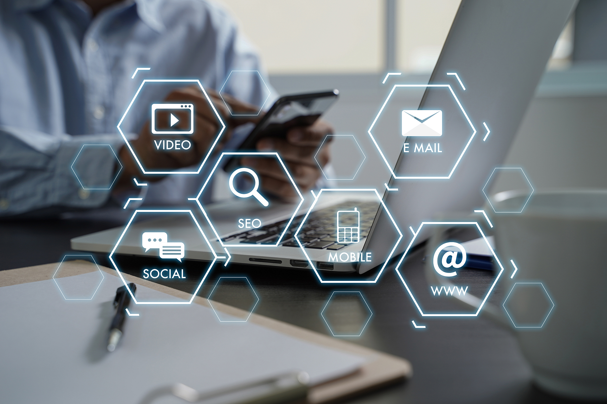 digital marketing media search engine seo  startup project