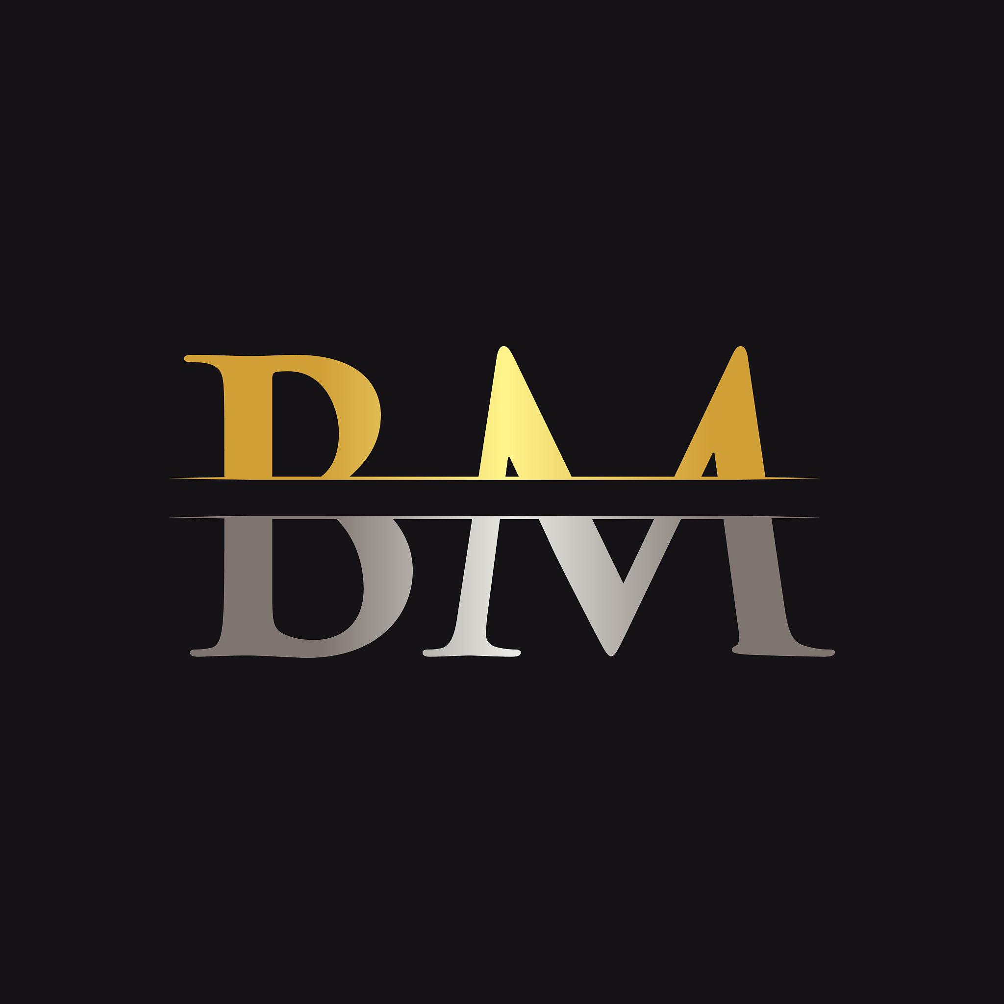 initial bm letter logo with creative modern business typography 