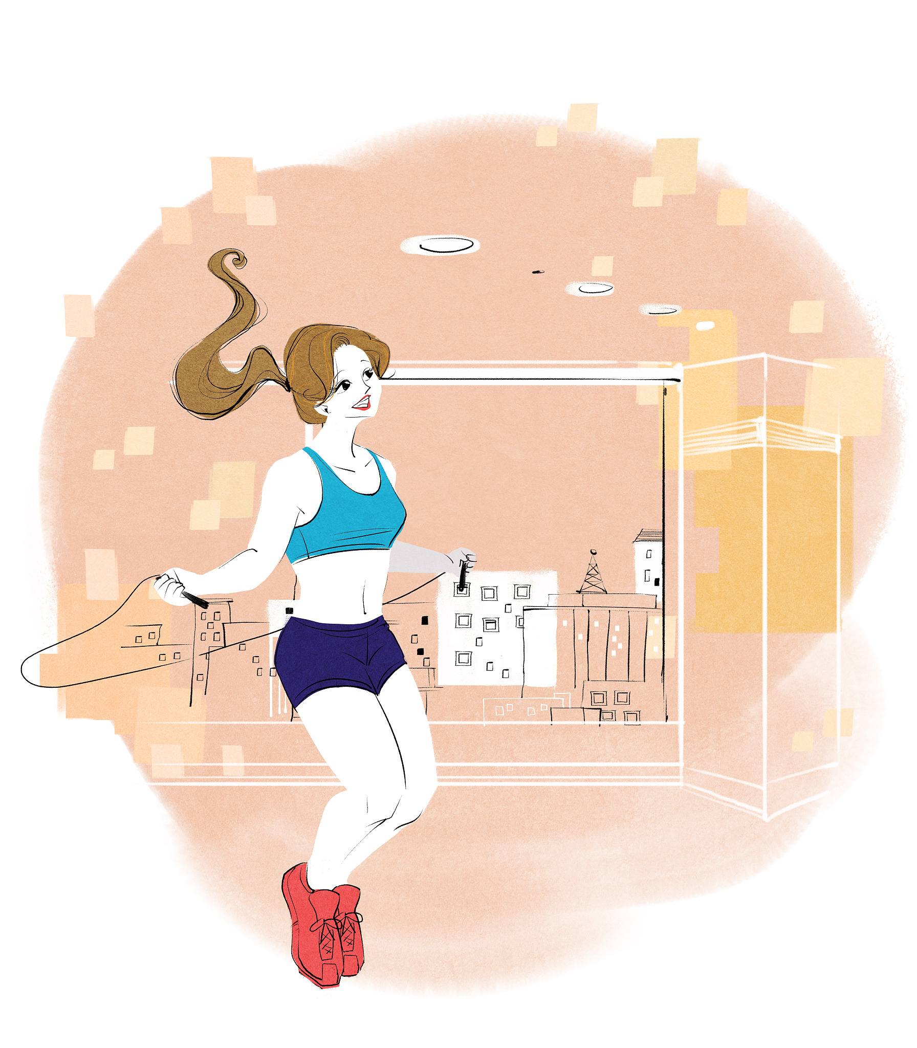 运动的好处：健身、减肥、心理健康、社交和竞技