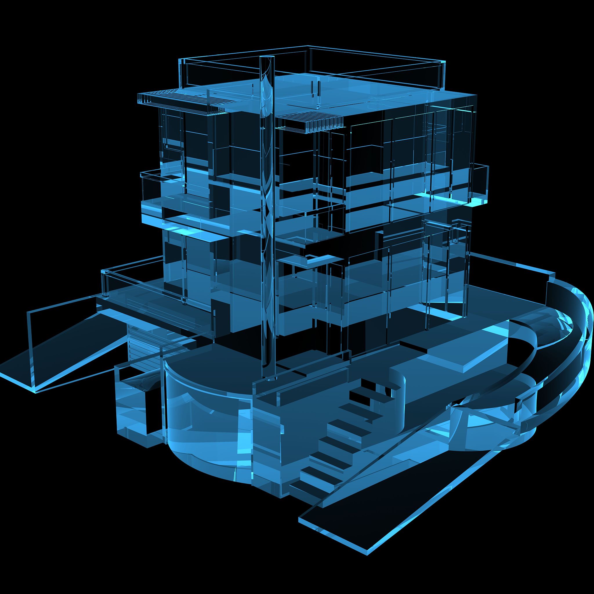 3D 打印技术在建筑领域的应用：以天空之城和未来之屋为例