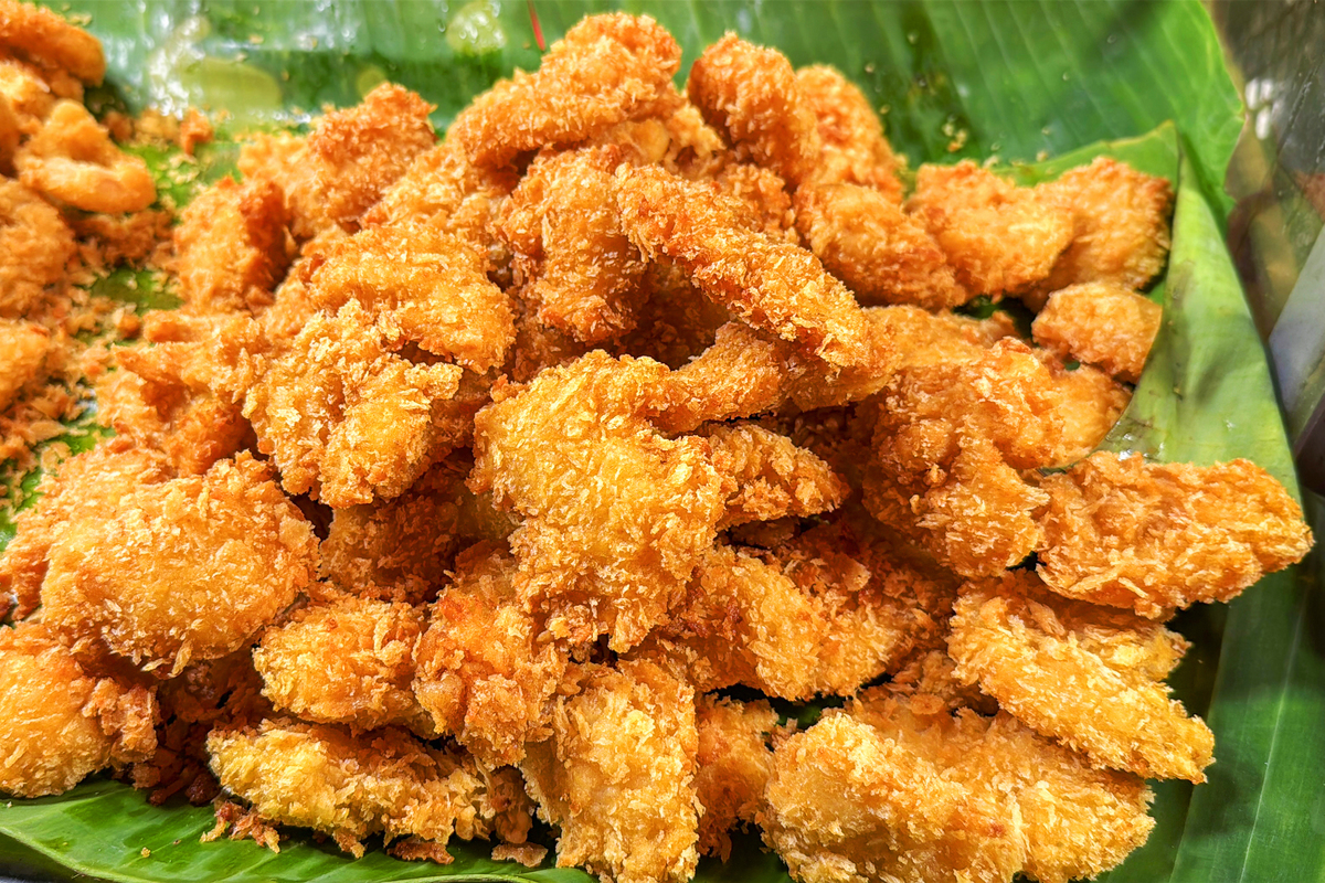 速冻雪花鸡柳油炸教程：外酥里嫩，口感最佳！