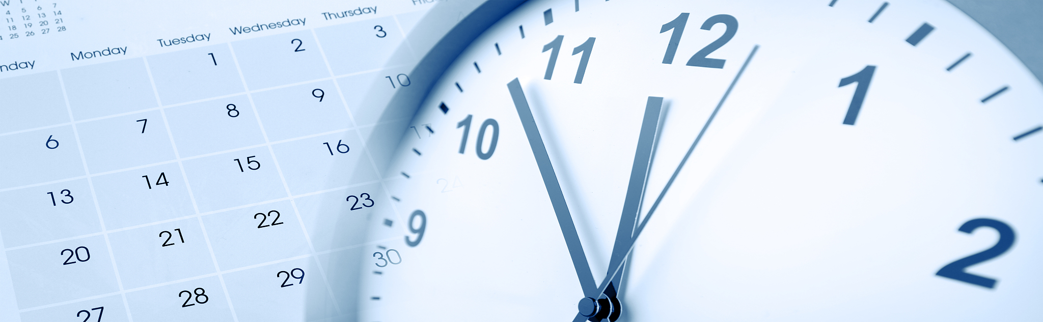 clock and calendar