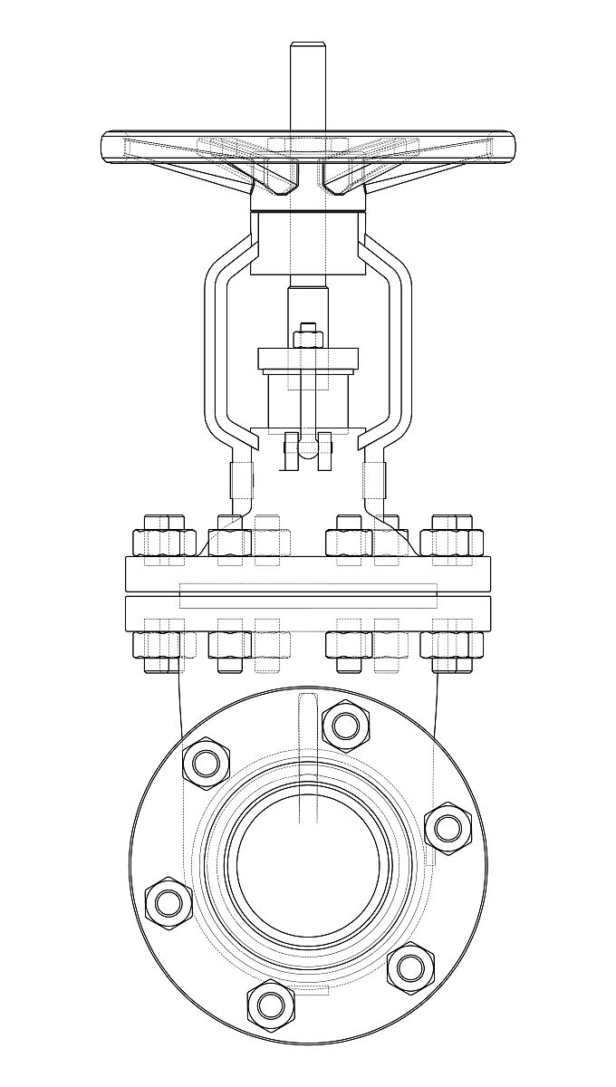 DMF-Z-50 脉冲喷吹阀尺寸 - Φ66×Φ90×135mm