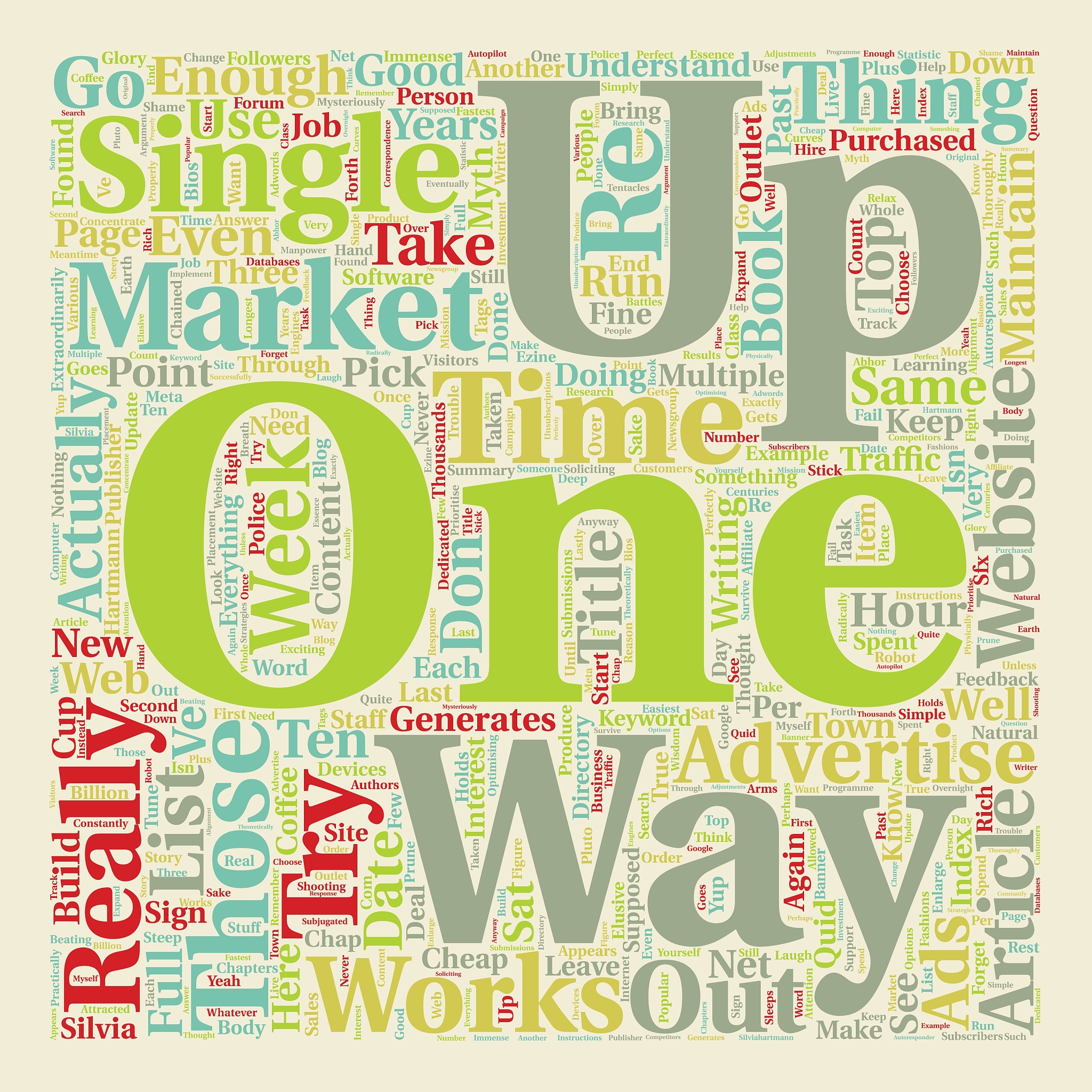 the myth of 101 ways to market your website text