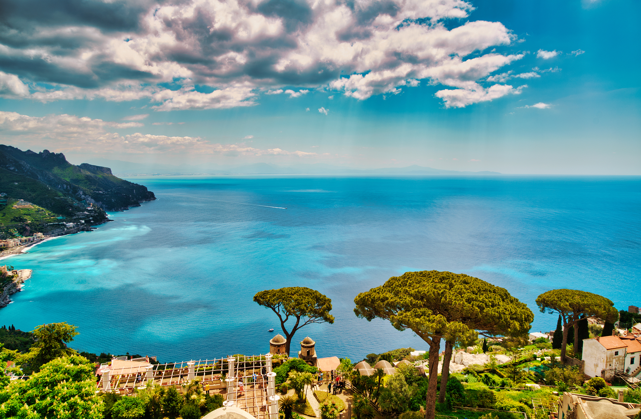 villa rufolo /  ravello at the amalfi coast