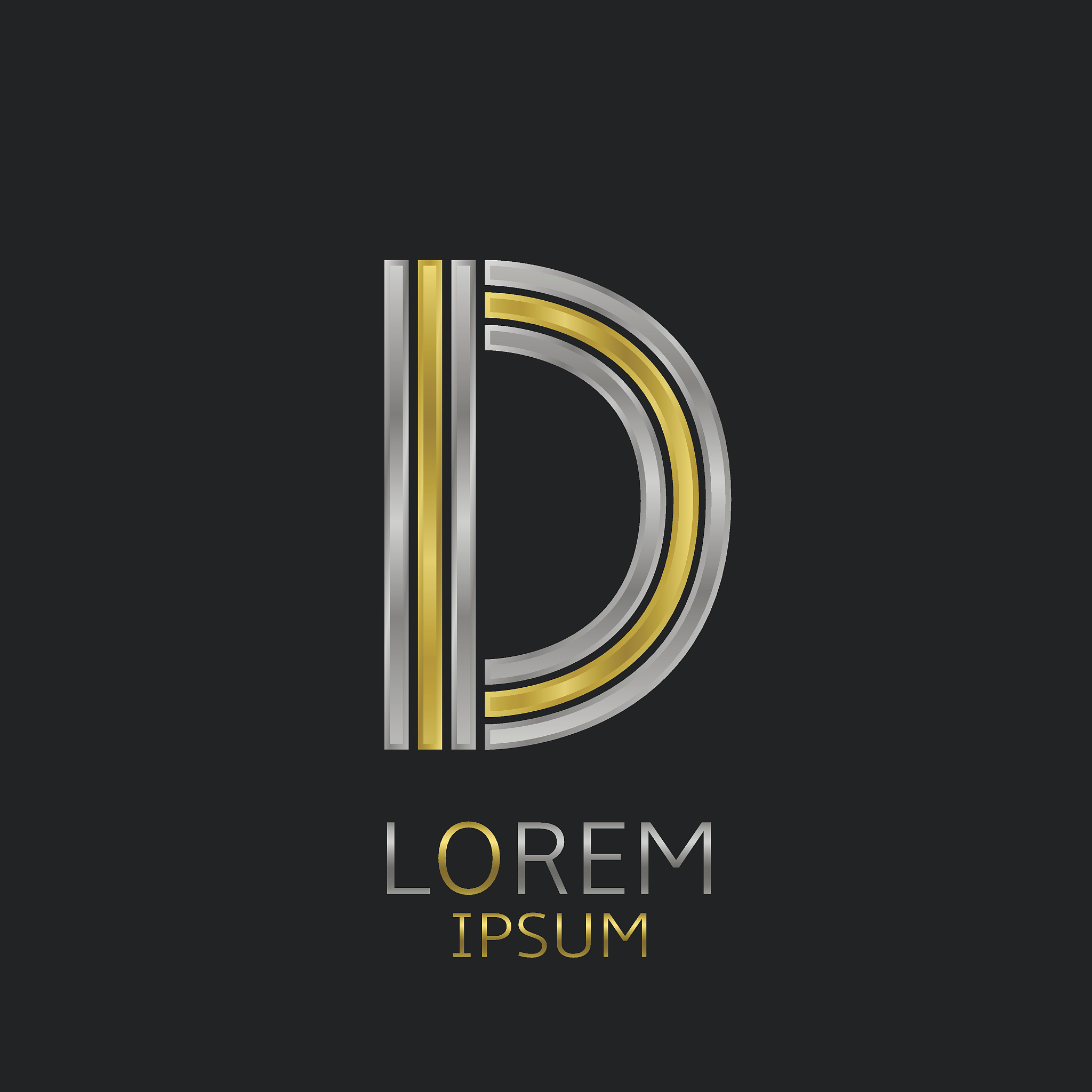 letter d logo