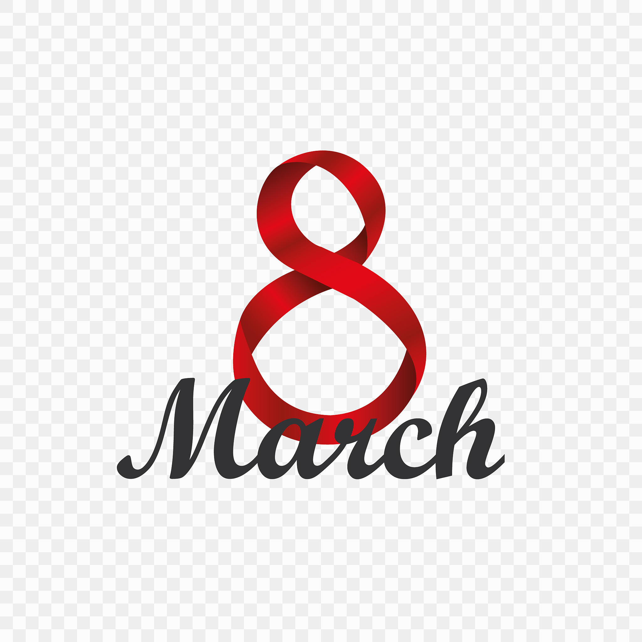 happy women day hand lettering text, calligraphic lettering temp