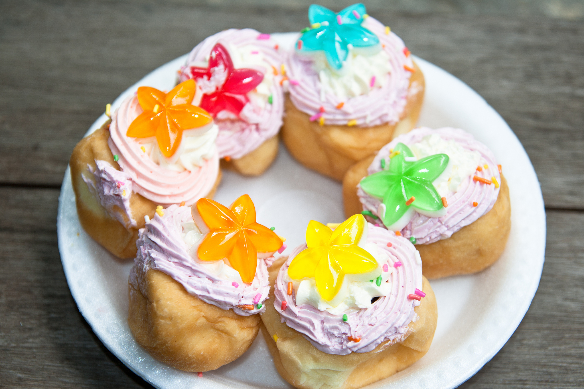 star cake thai dessert