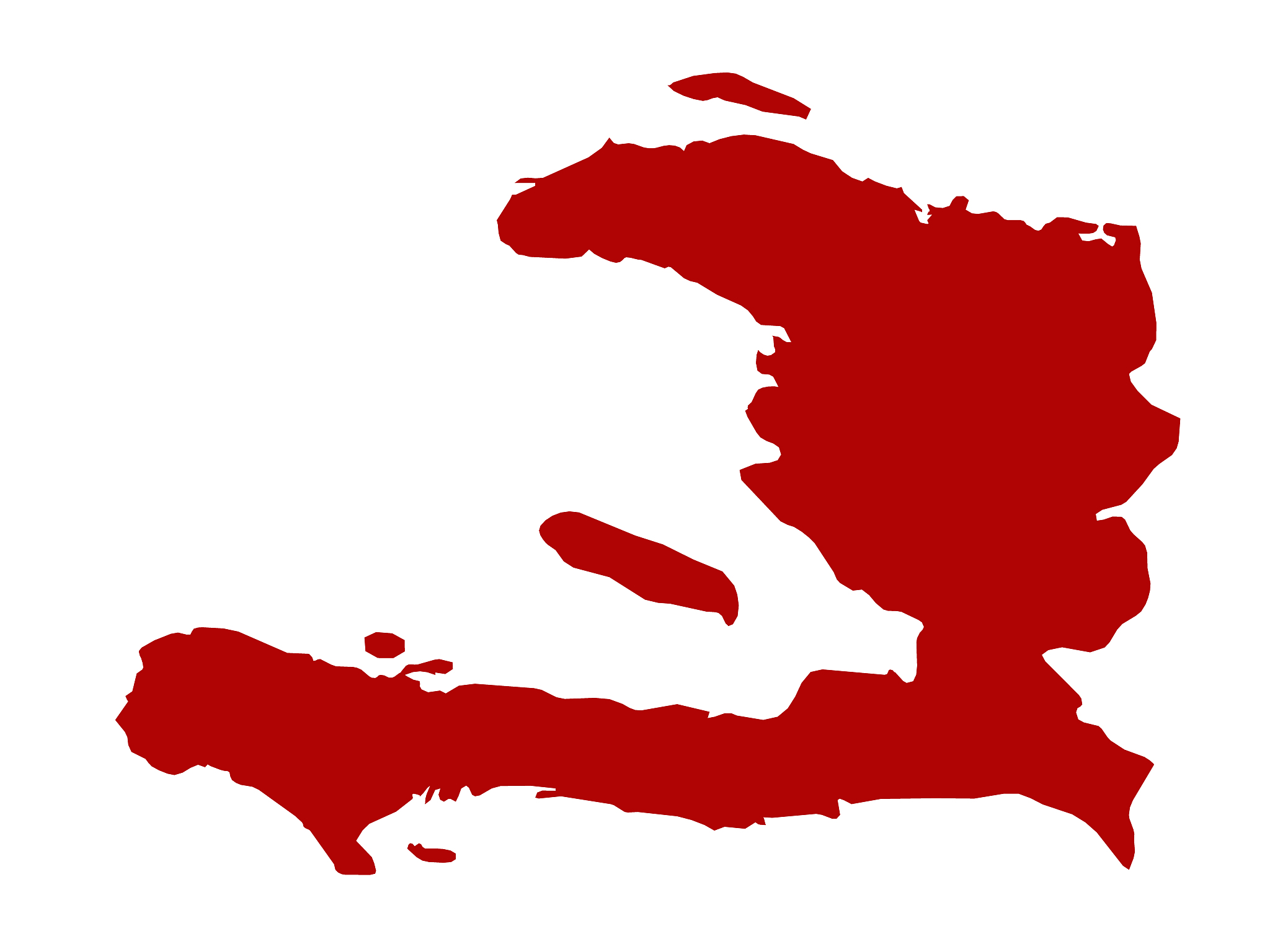 haiti map