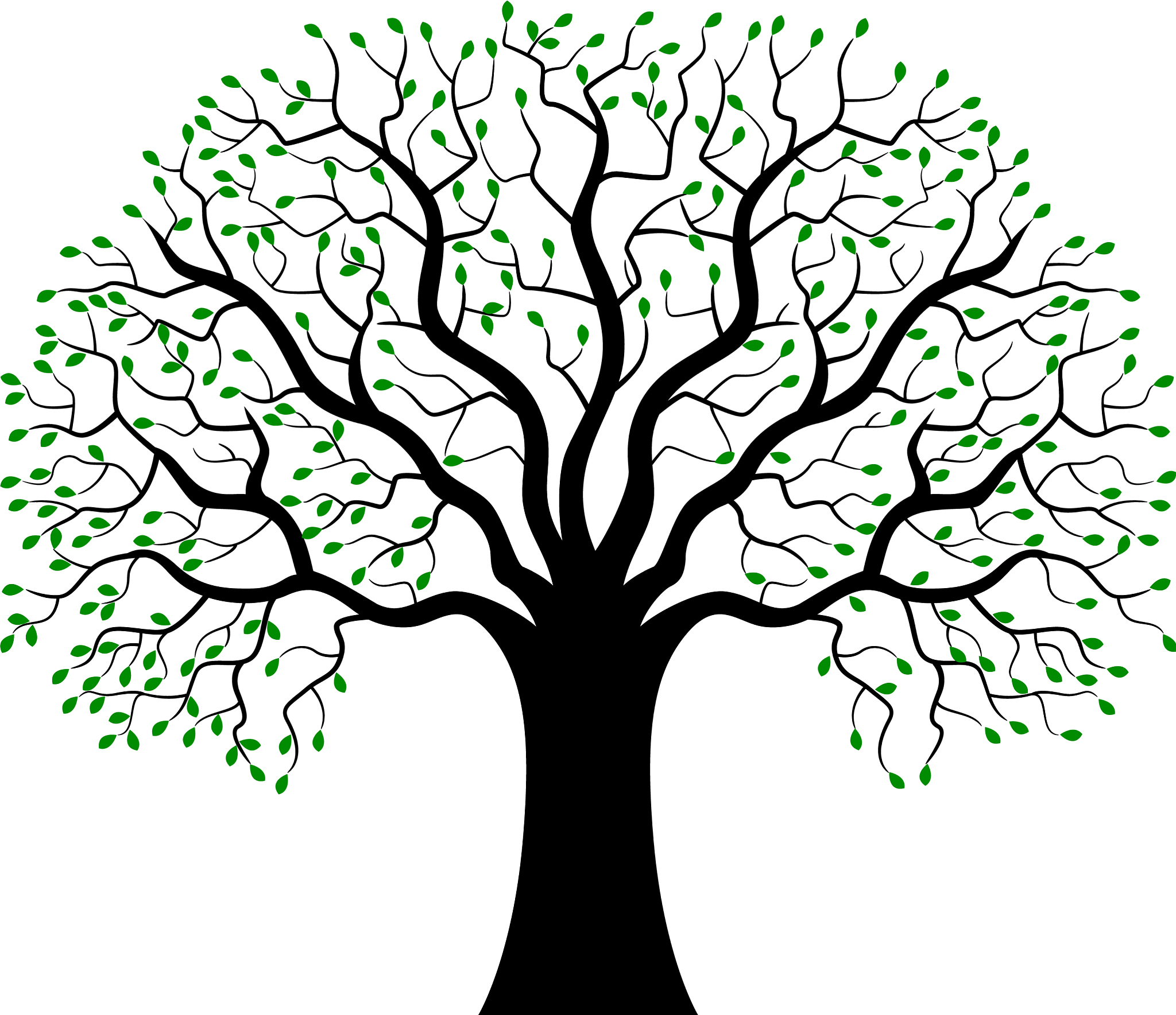 green tree
