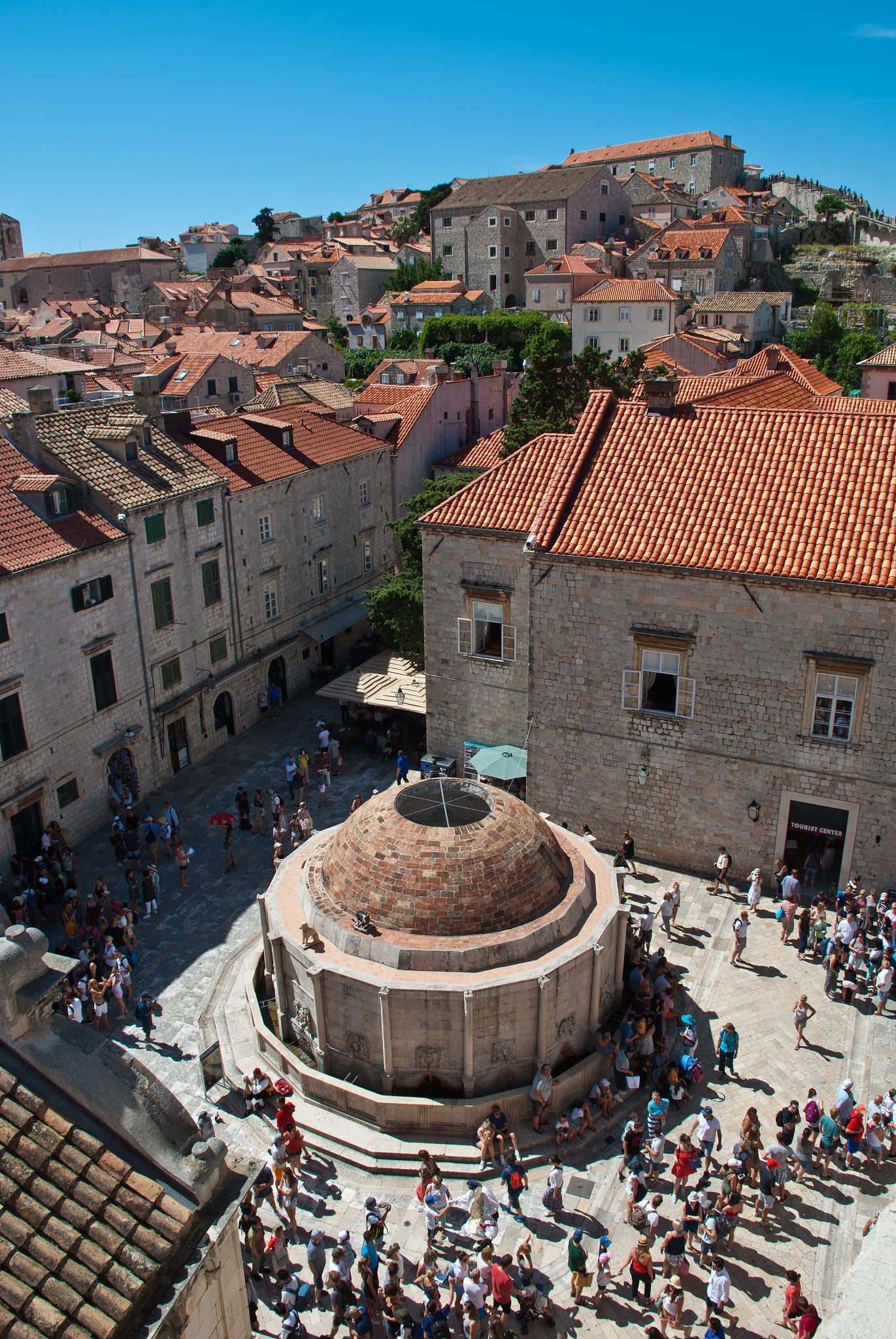 dubrovnik croatia: big onofrio's fountain