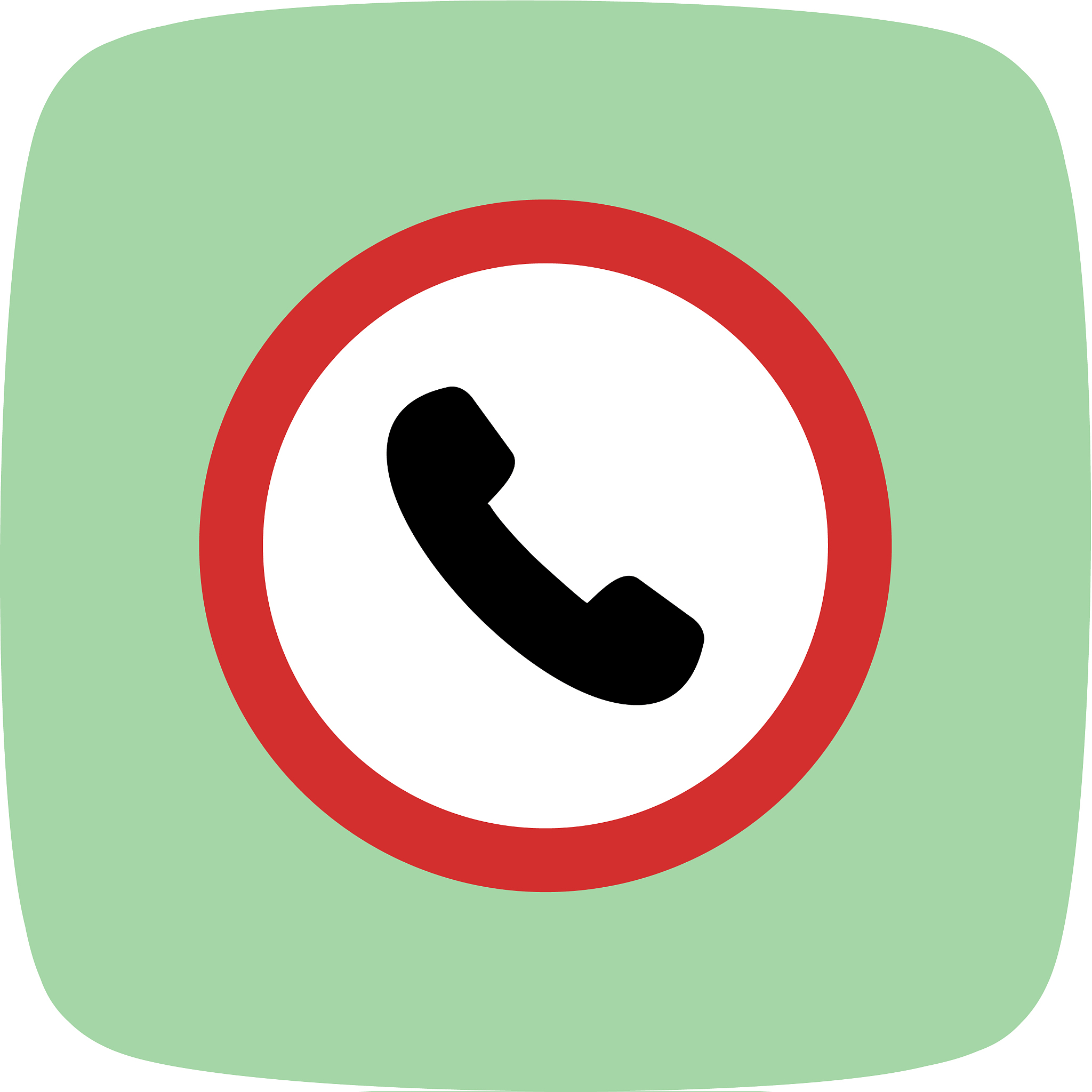 telephone road sign icon