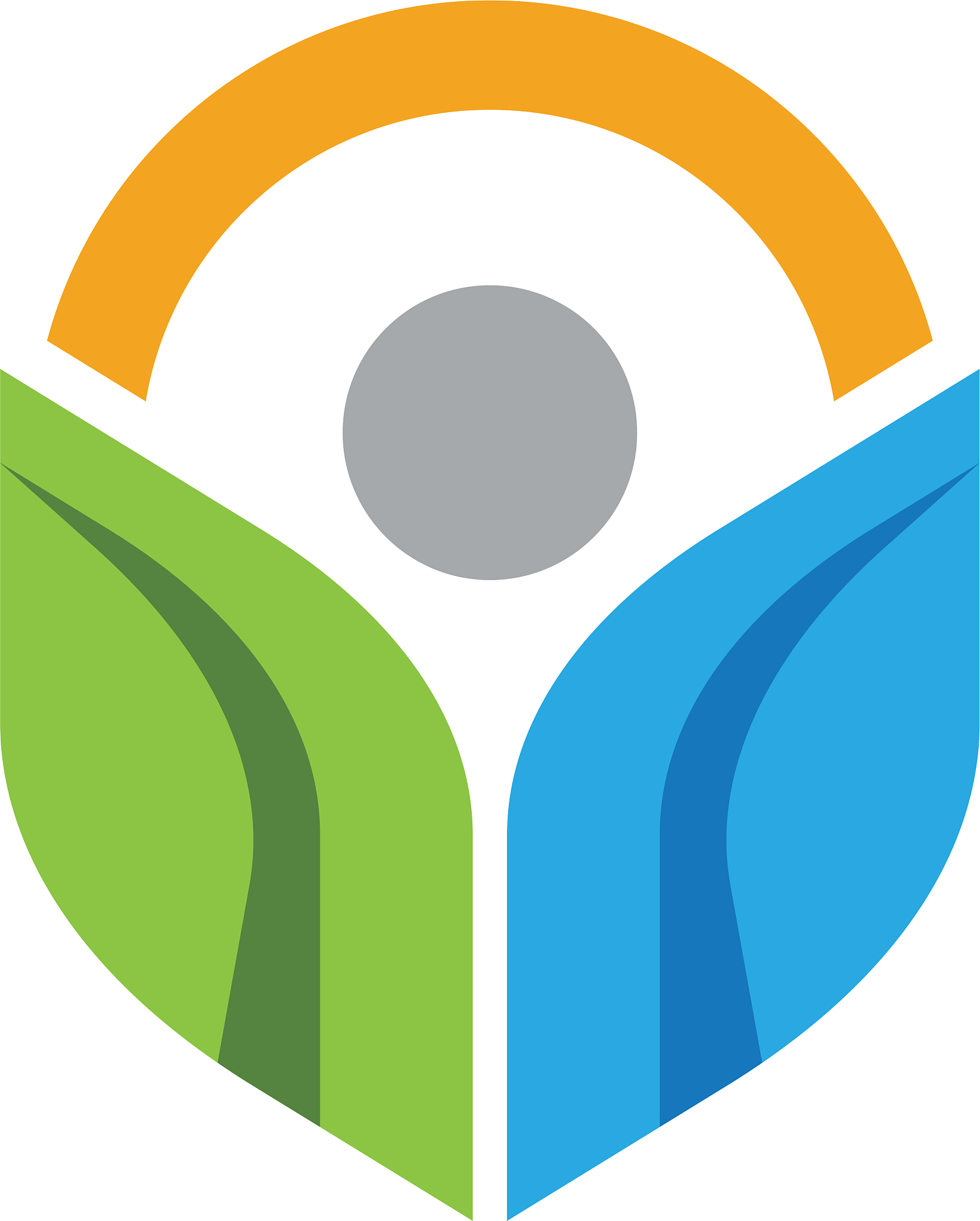 human character logo sign