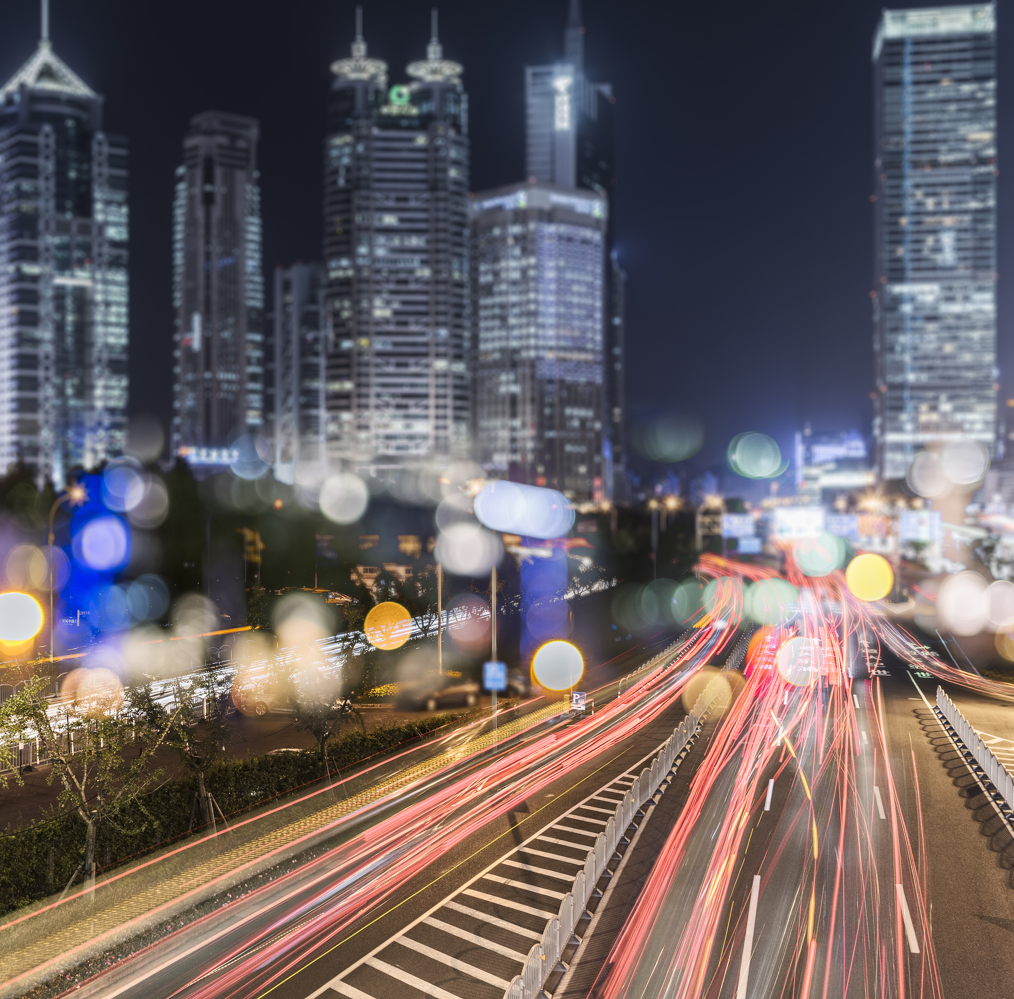 车水马龙，城市活力