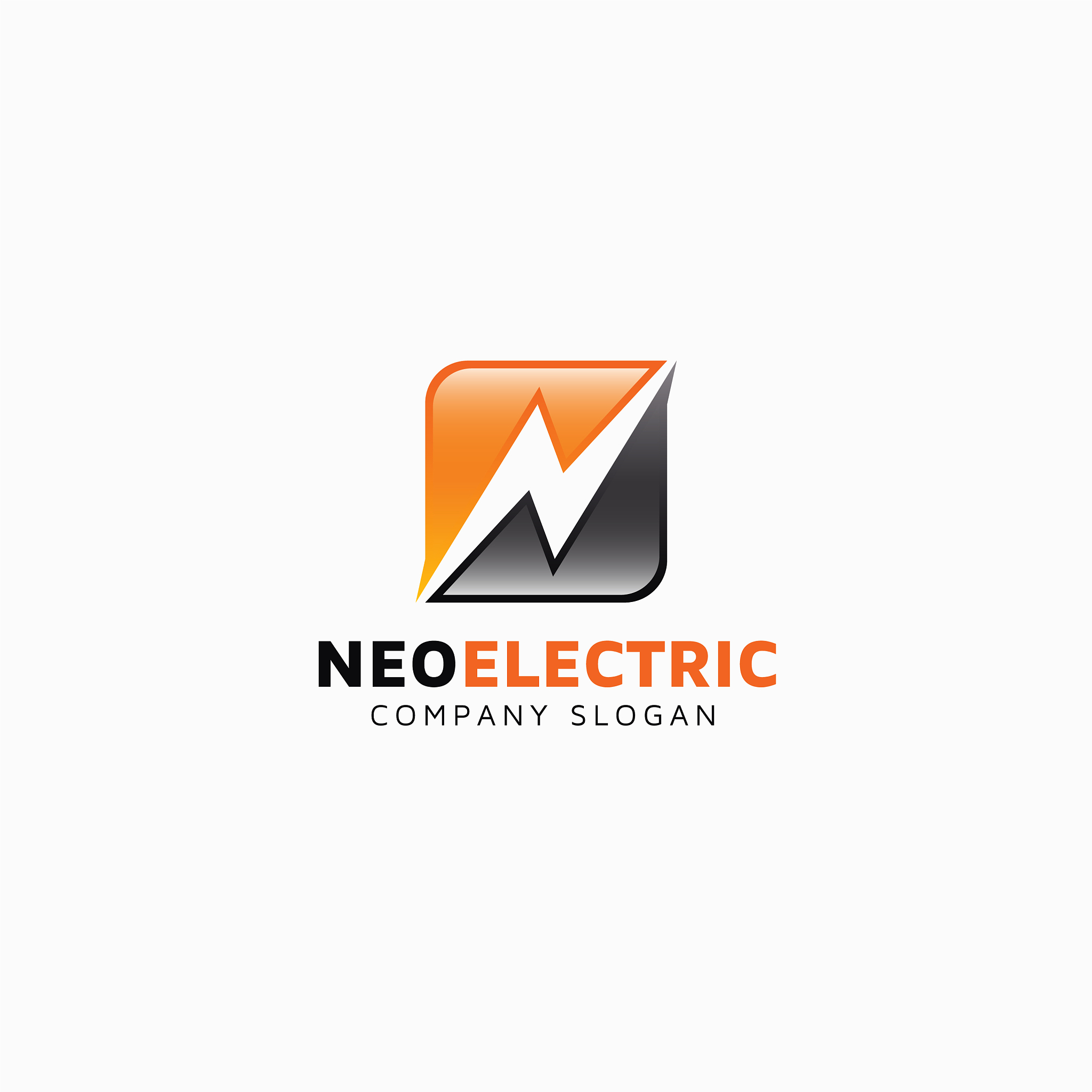 electric logo template