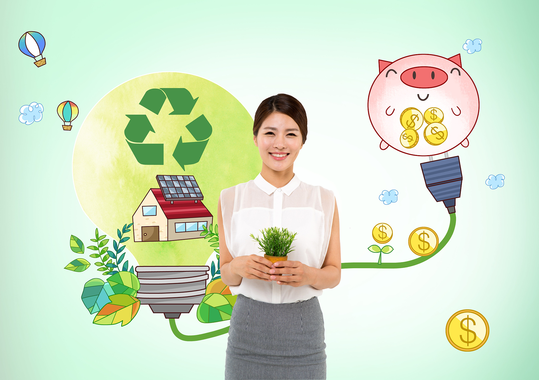 business, finance, banking, insurance, savings, virtual money, i