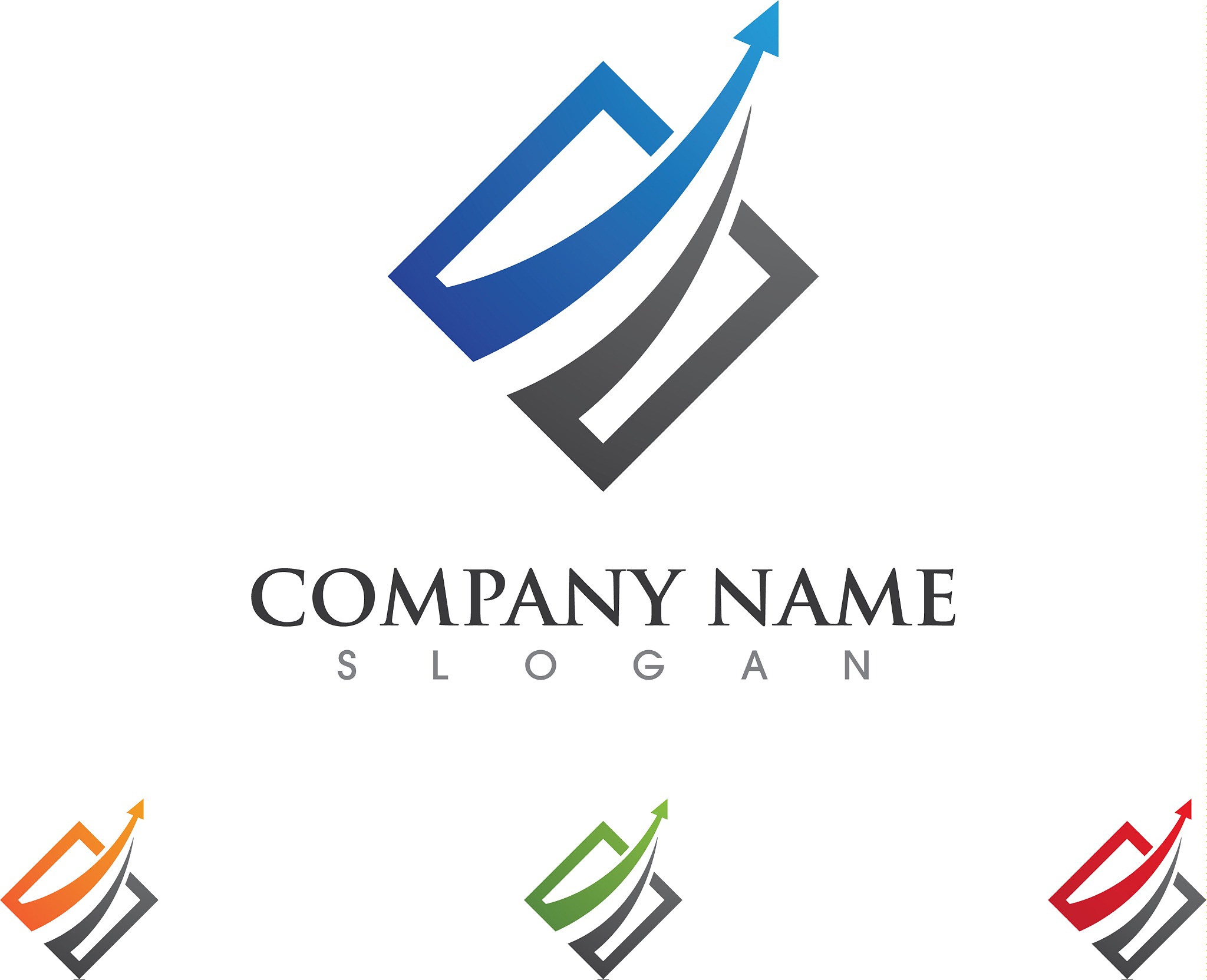 faster logo template icon design