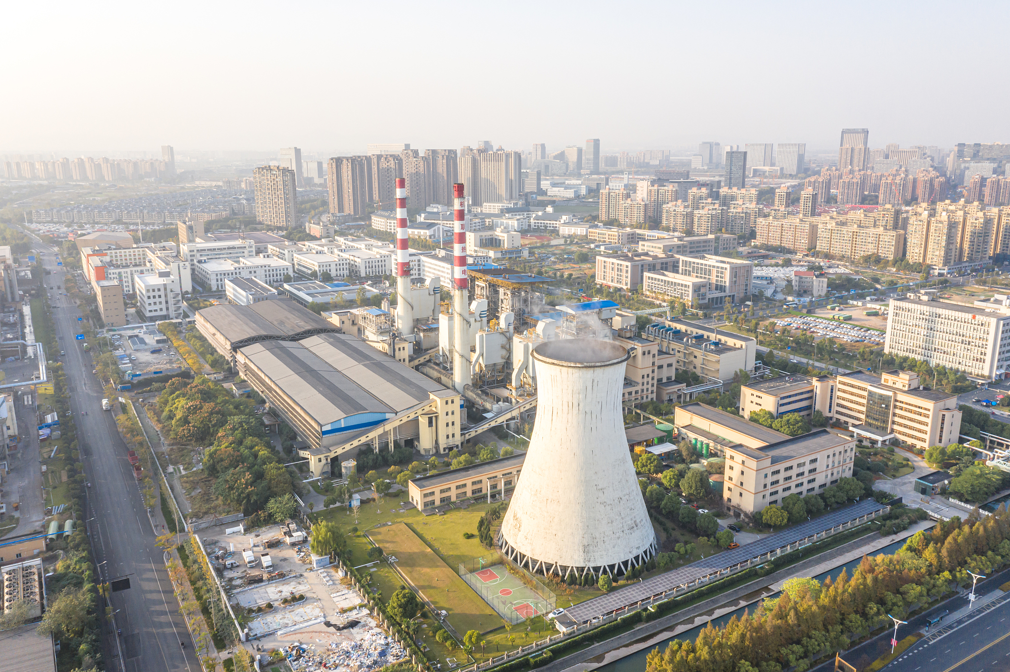 关于参观天津大港电厂的感受