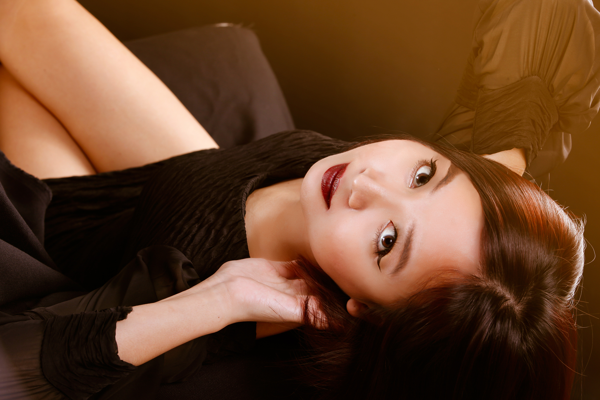 portrait of asian woman