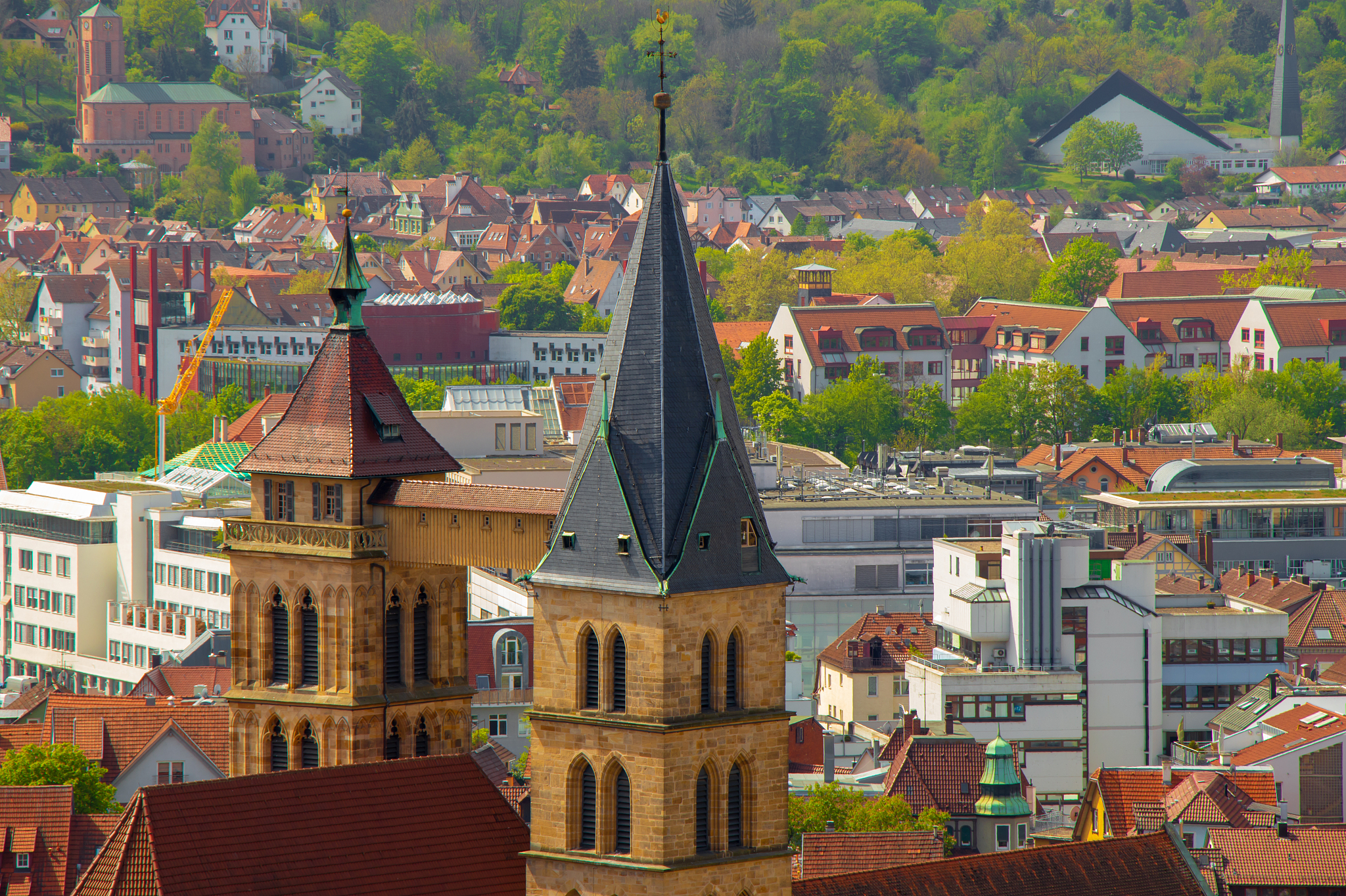 cityscape of esslingen am neckar