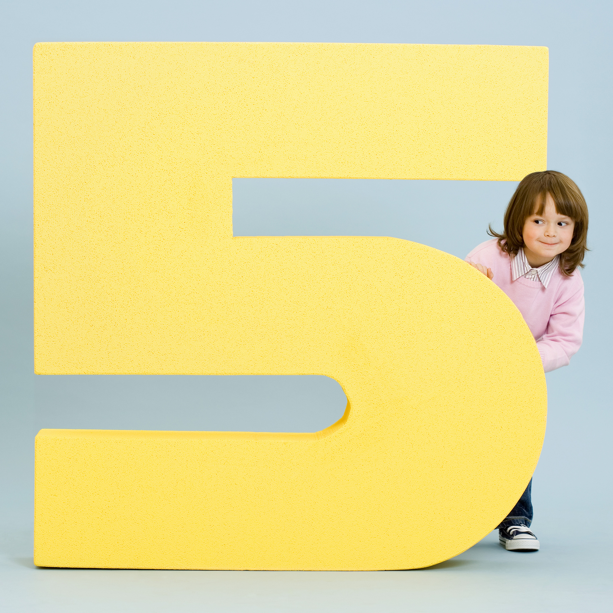 girl with number