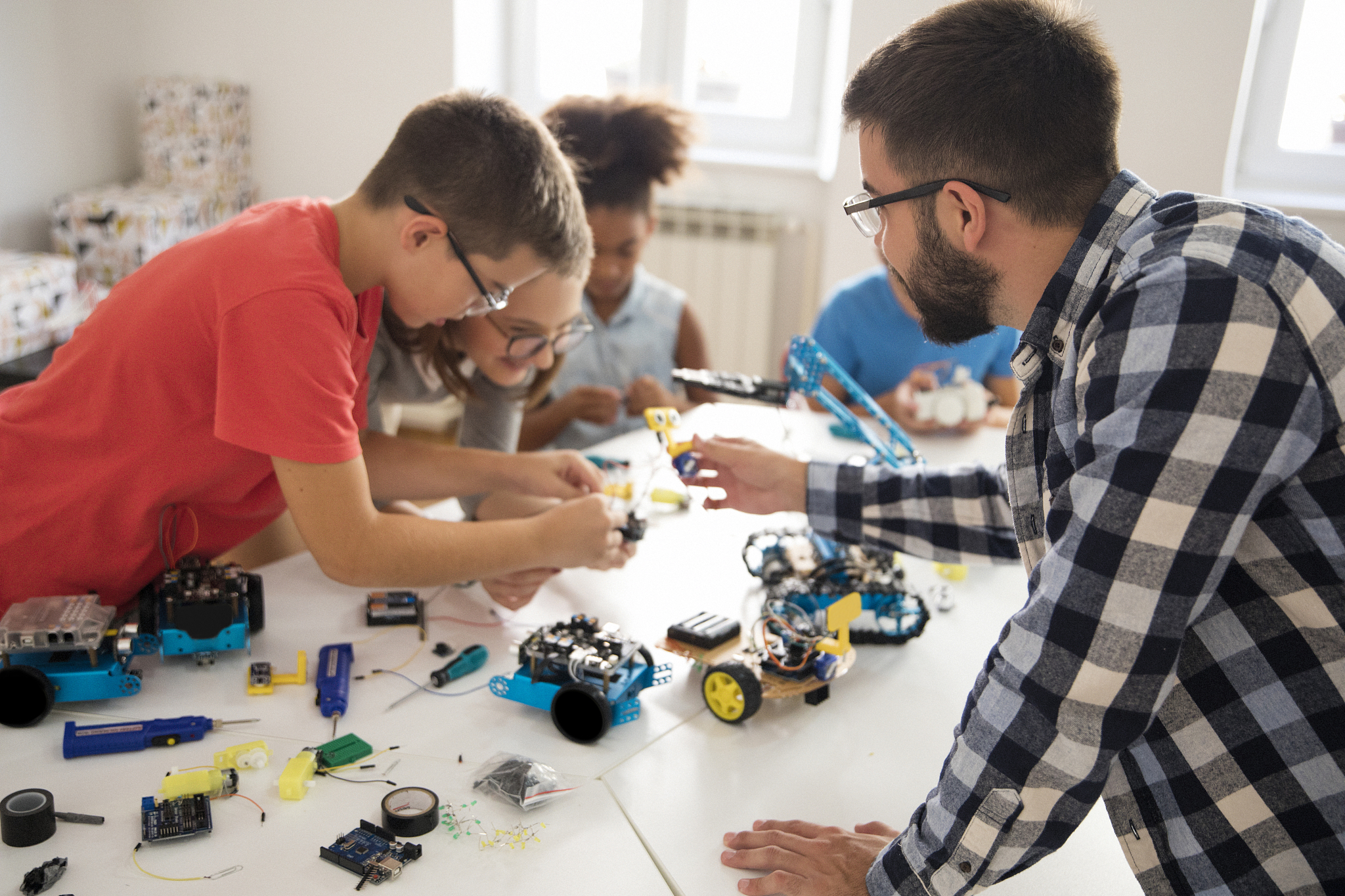 初中男生能学什么技术好麽