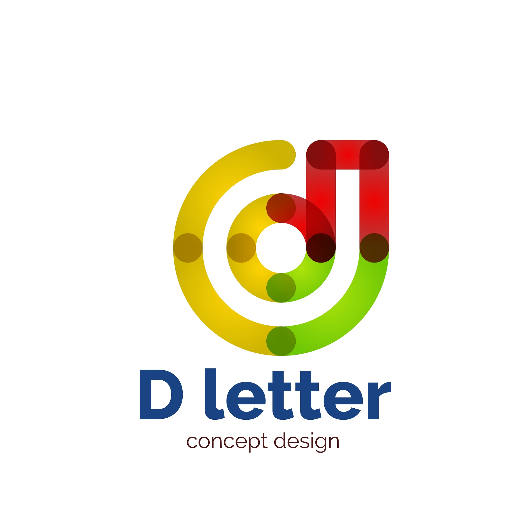 modern minimalistic letter concept logo