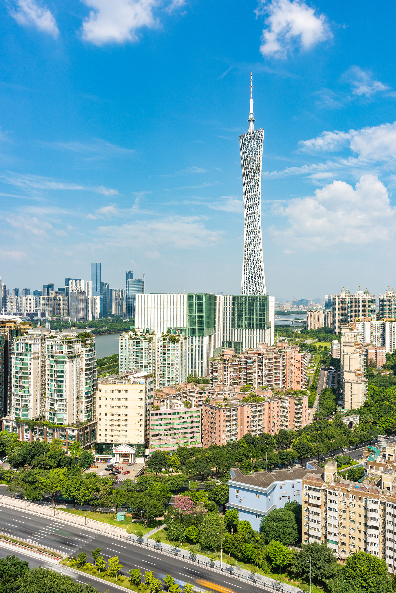 广州城市天际线