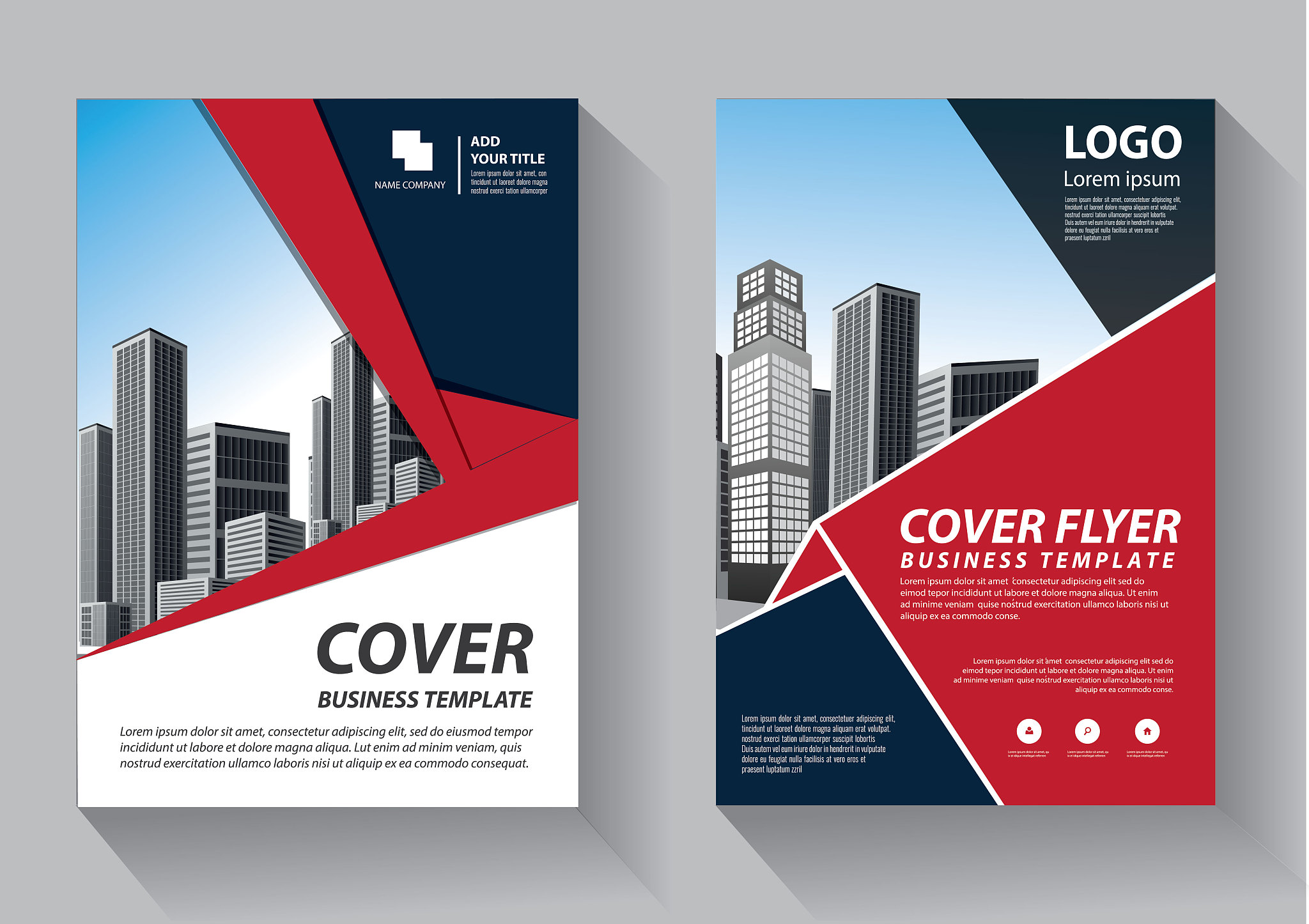 business abstract vector template. brochure design, cover modern