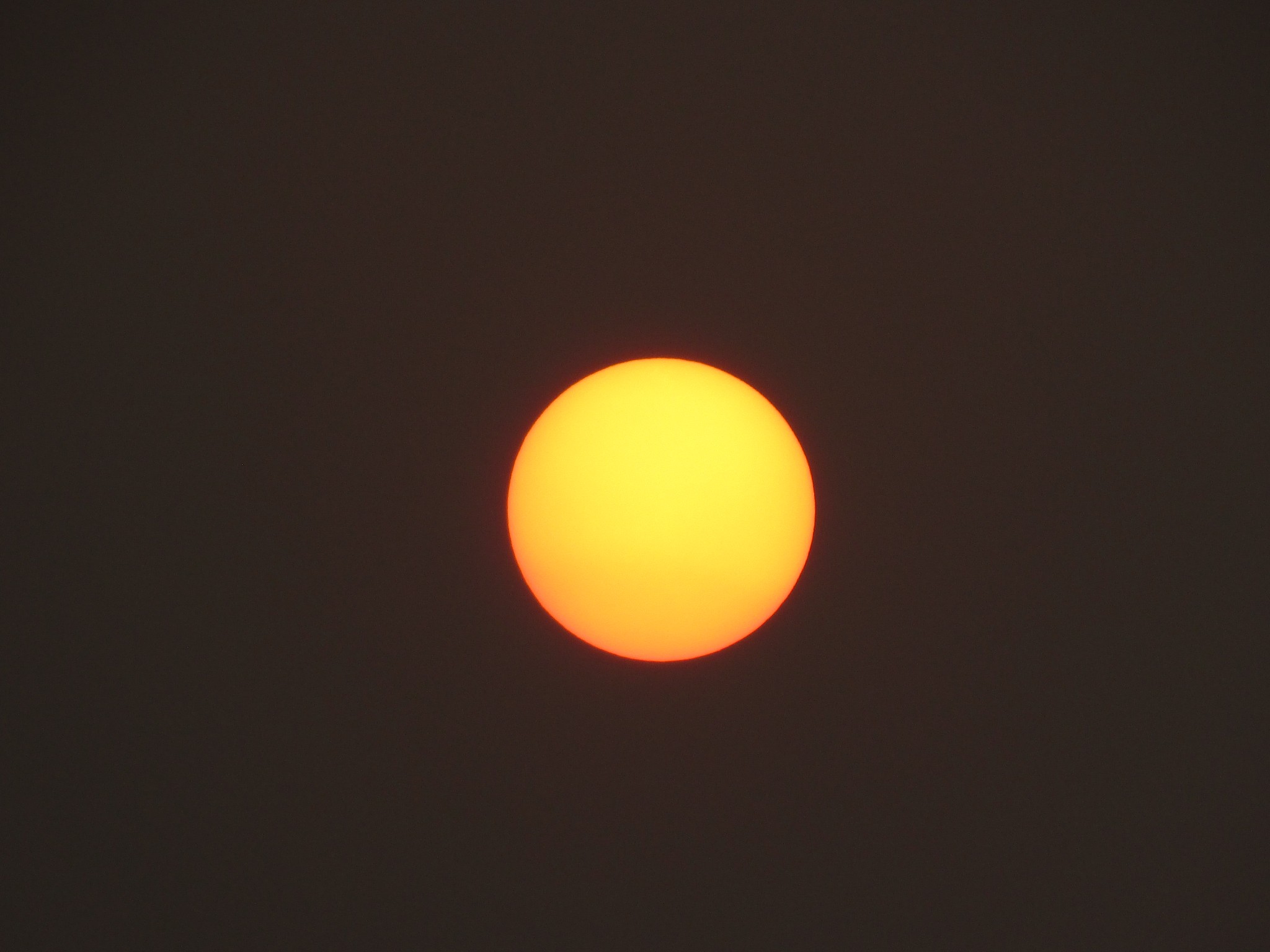 close up big sunset, big orange sun, beautiful scenic view of na