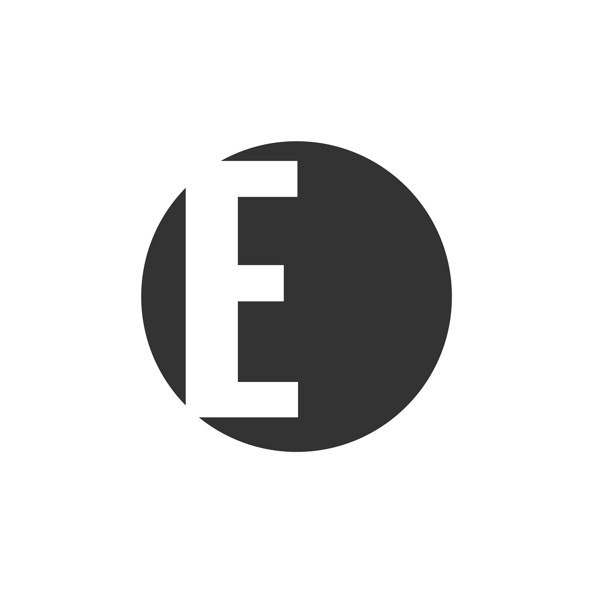 e alphabet design template
