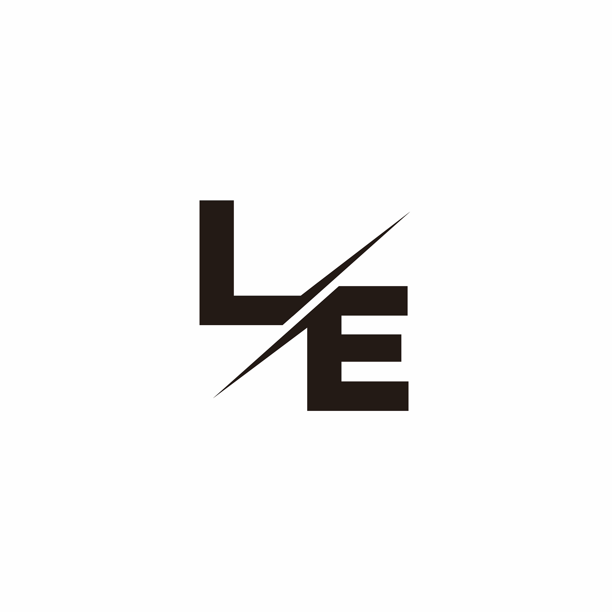 logo monogram slash concept with modern designs