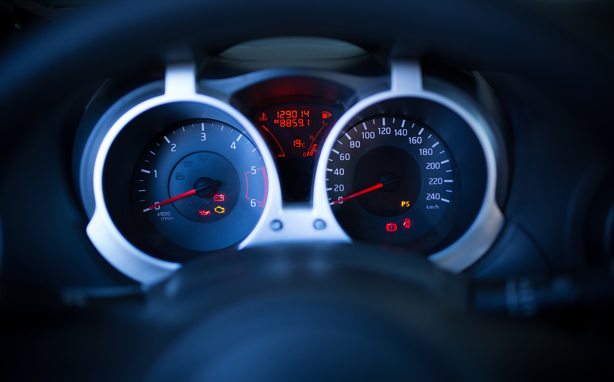 car dashboard