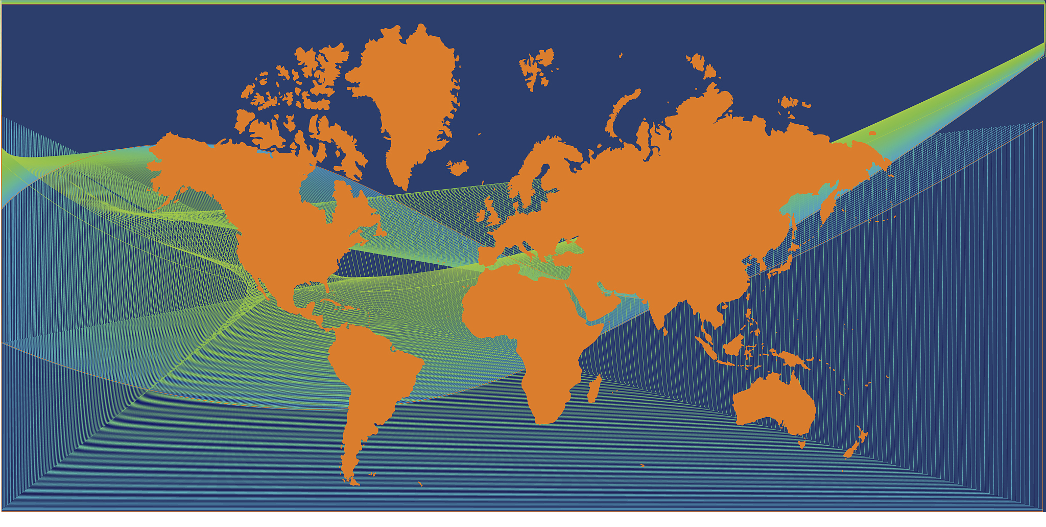 is at the northwest right