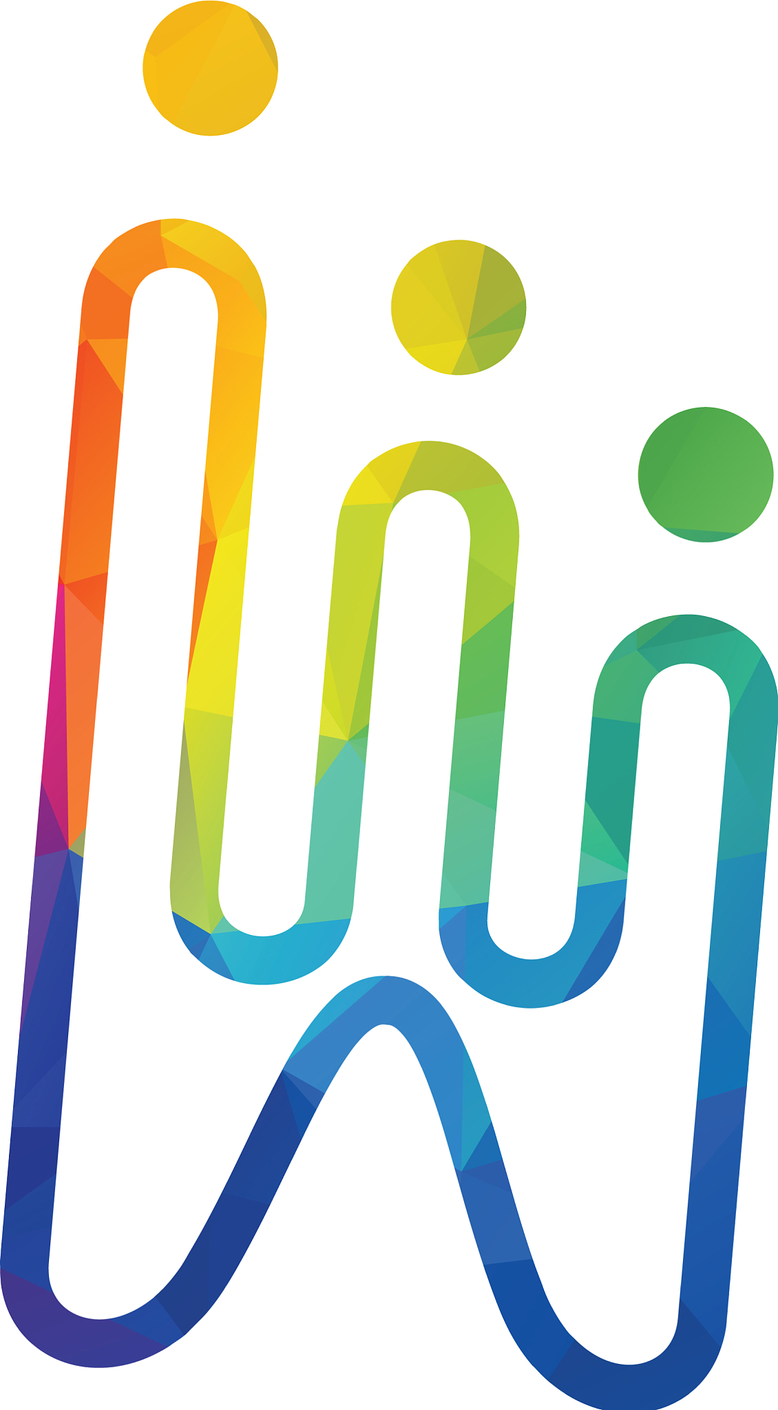 w letter community care logo template