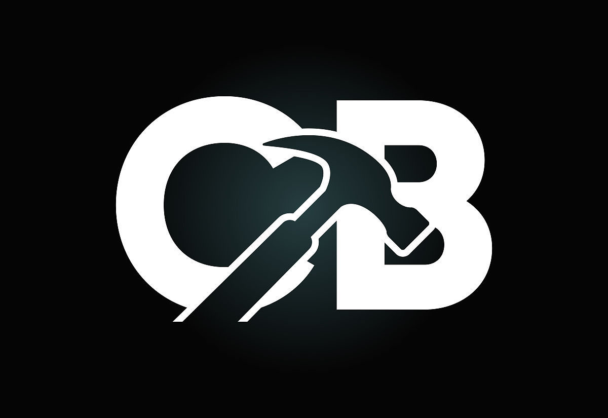 初始字母c b标志设计矢量模板.图形字母符号为公司业务