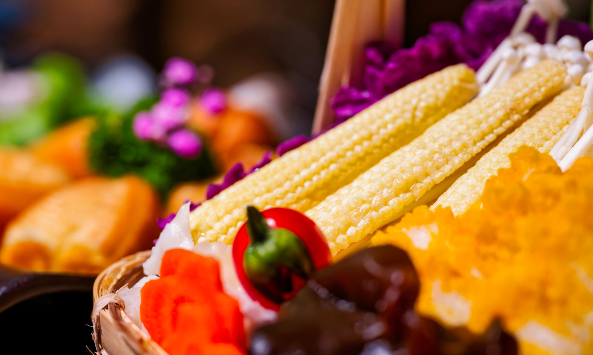 珍珠玉米笋：玉米的幼嫩芯，鲜美脆嫩，海底捞精选！