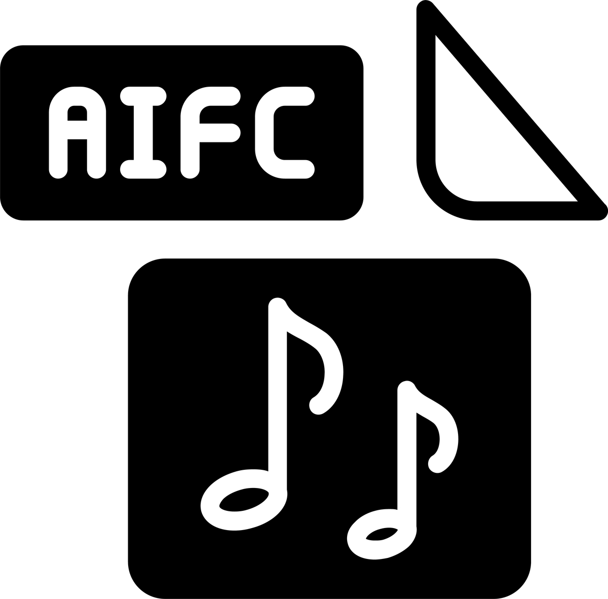 aifc 线条填充图标