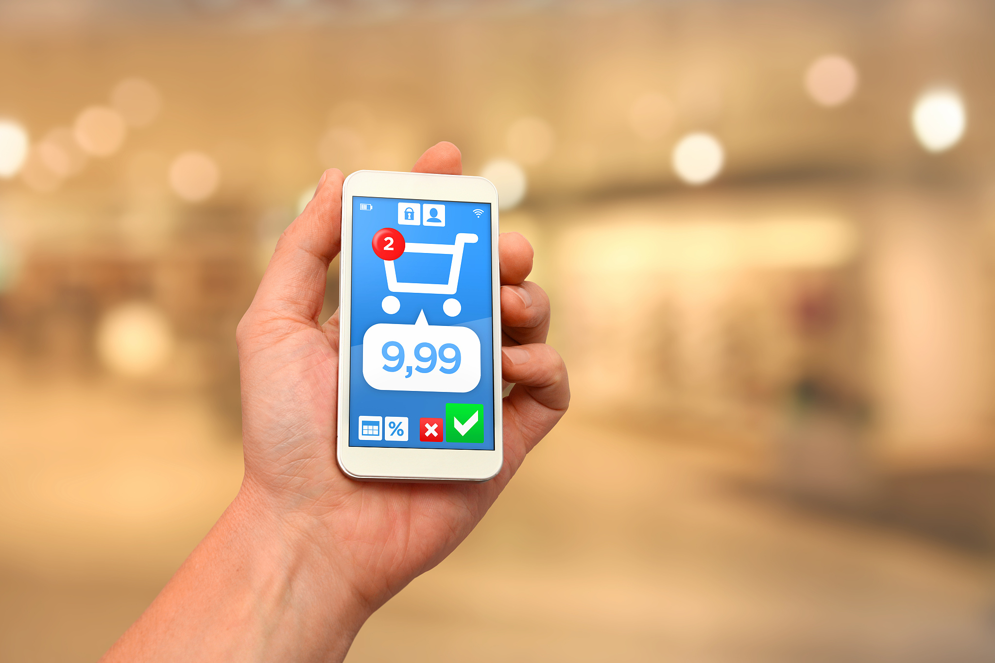 digital wallet: mobile payment with smartphone