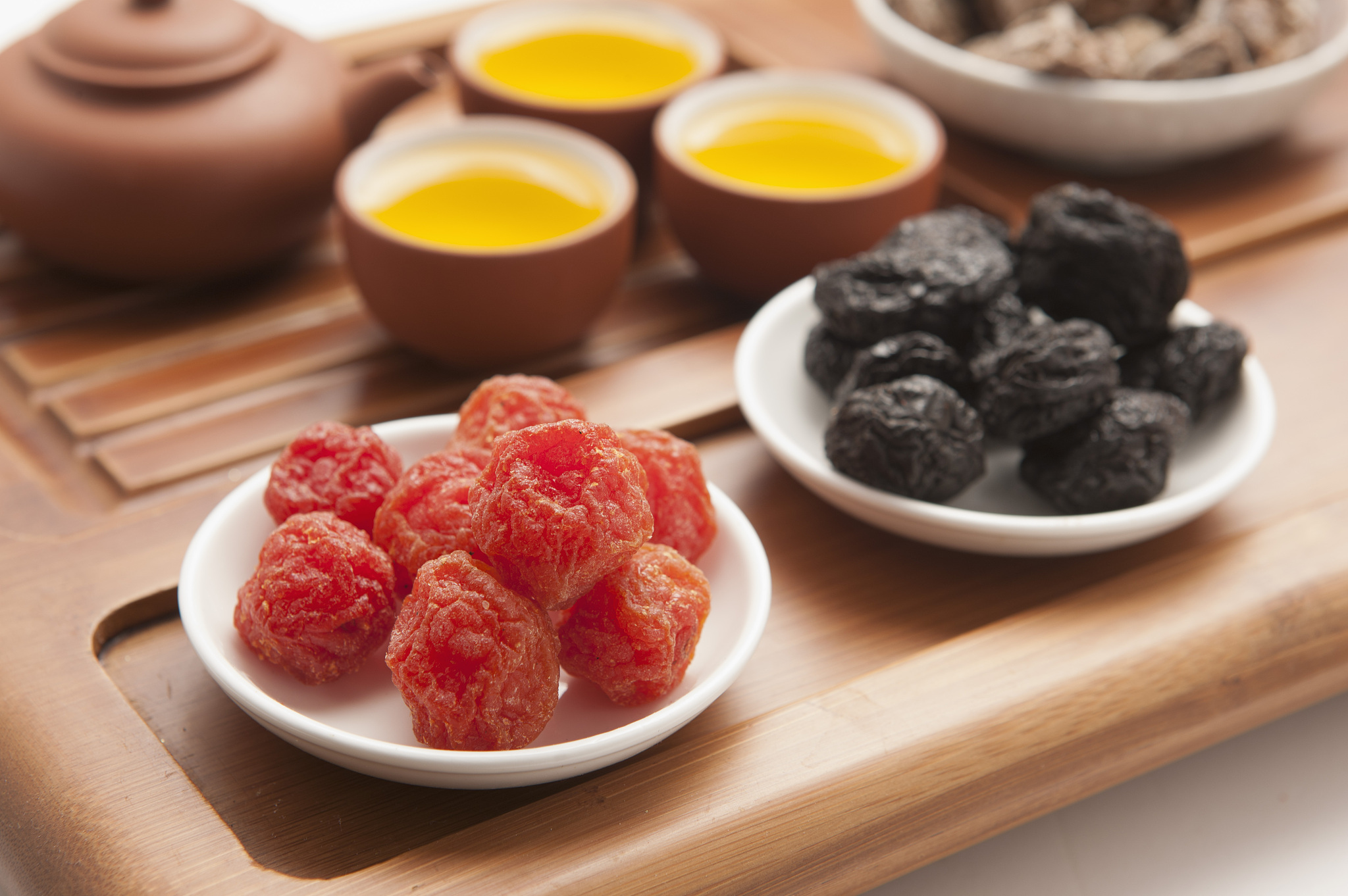 蜜饯,甘草梅,黑枣,