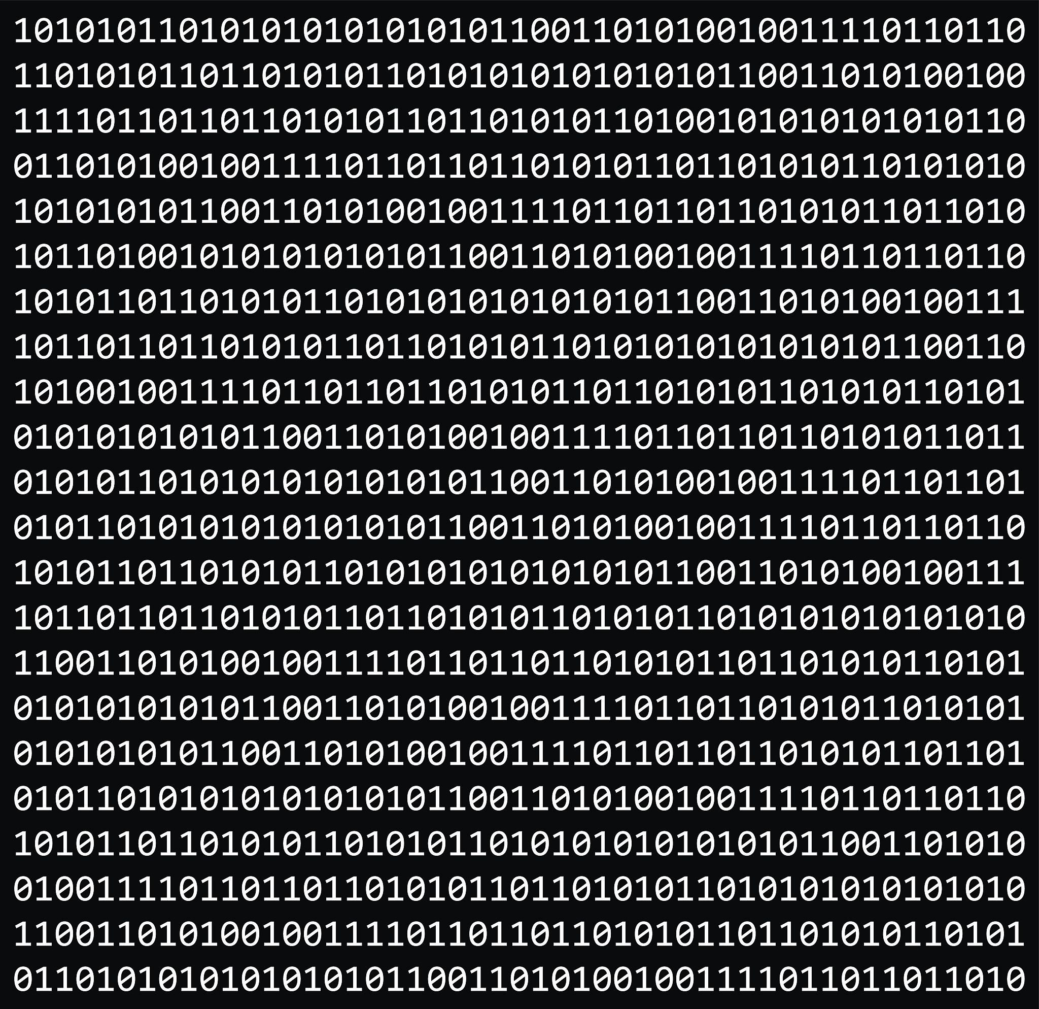 用二进制描述一下非运算规则