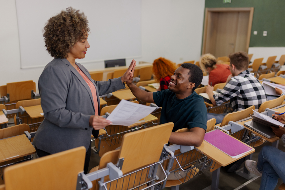 What Percentage of American High School Graduates Attend College?