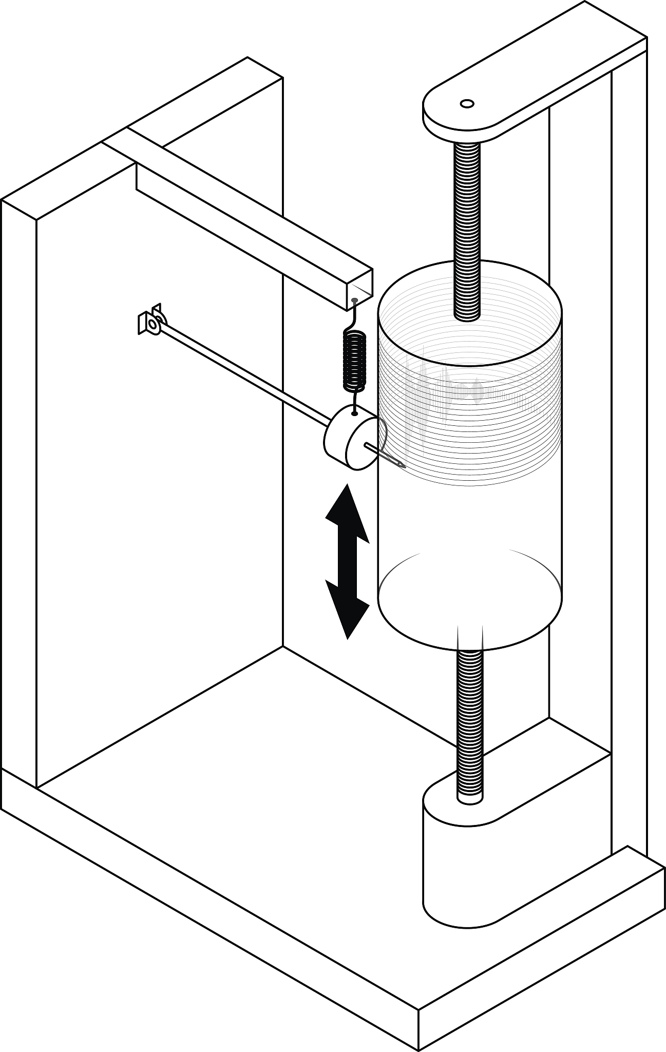 单自由度可调频减振原理及实现方法